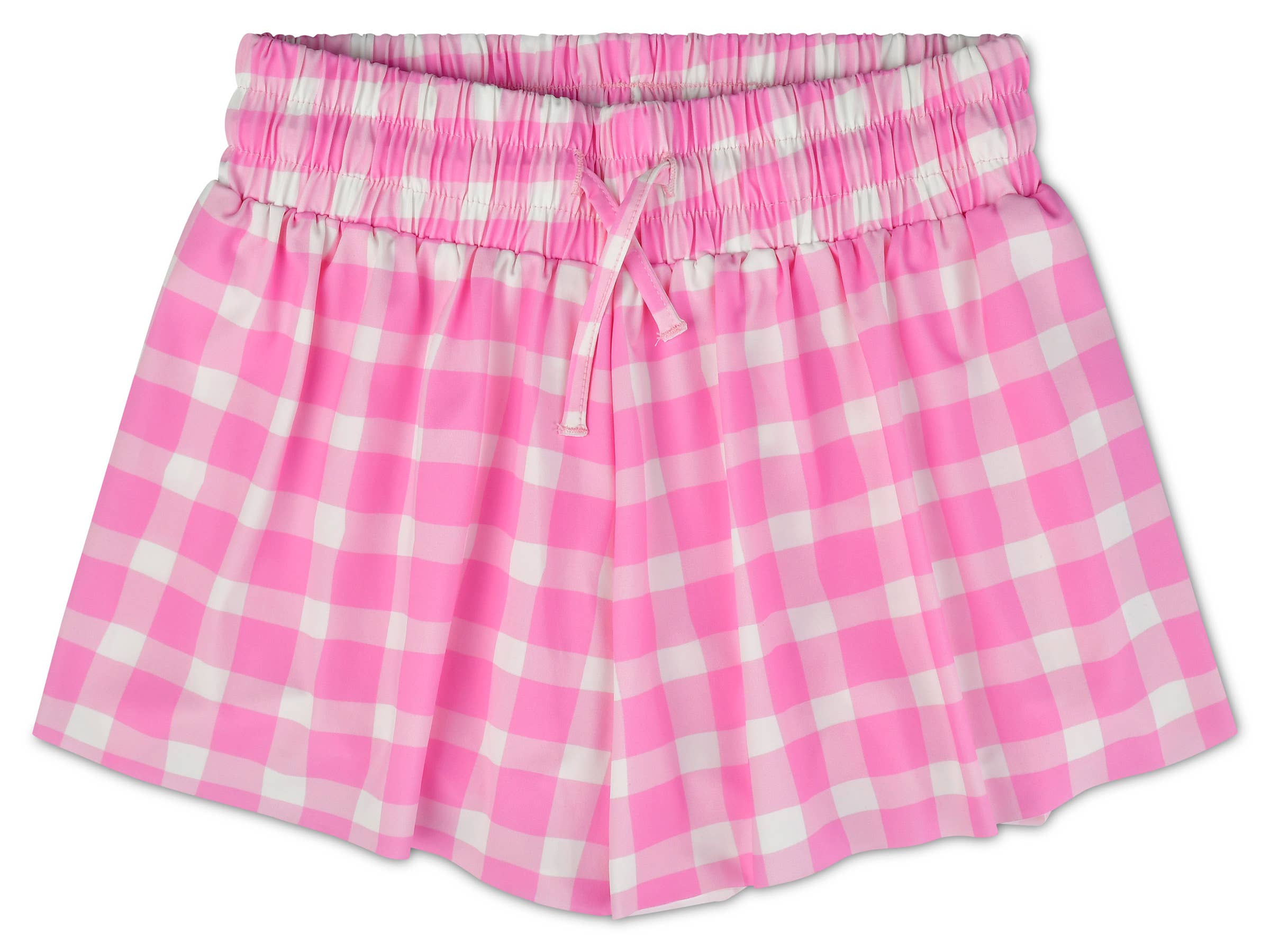 Pink Gingham Butterfly Shorts
