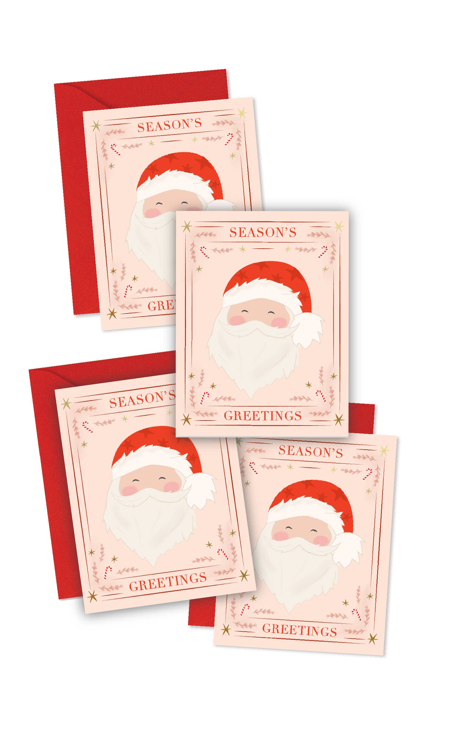 Santa Greeting Card Boxed Set