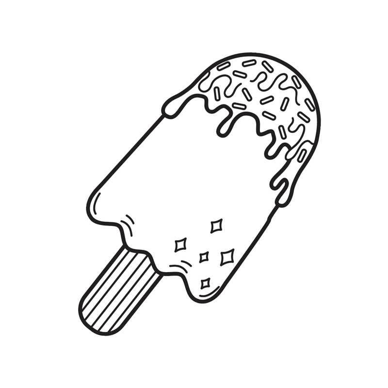 Sweet Treats Mini Coloring Book