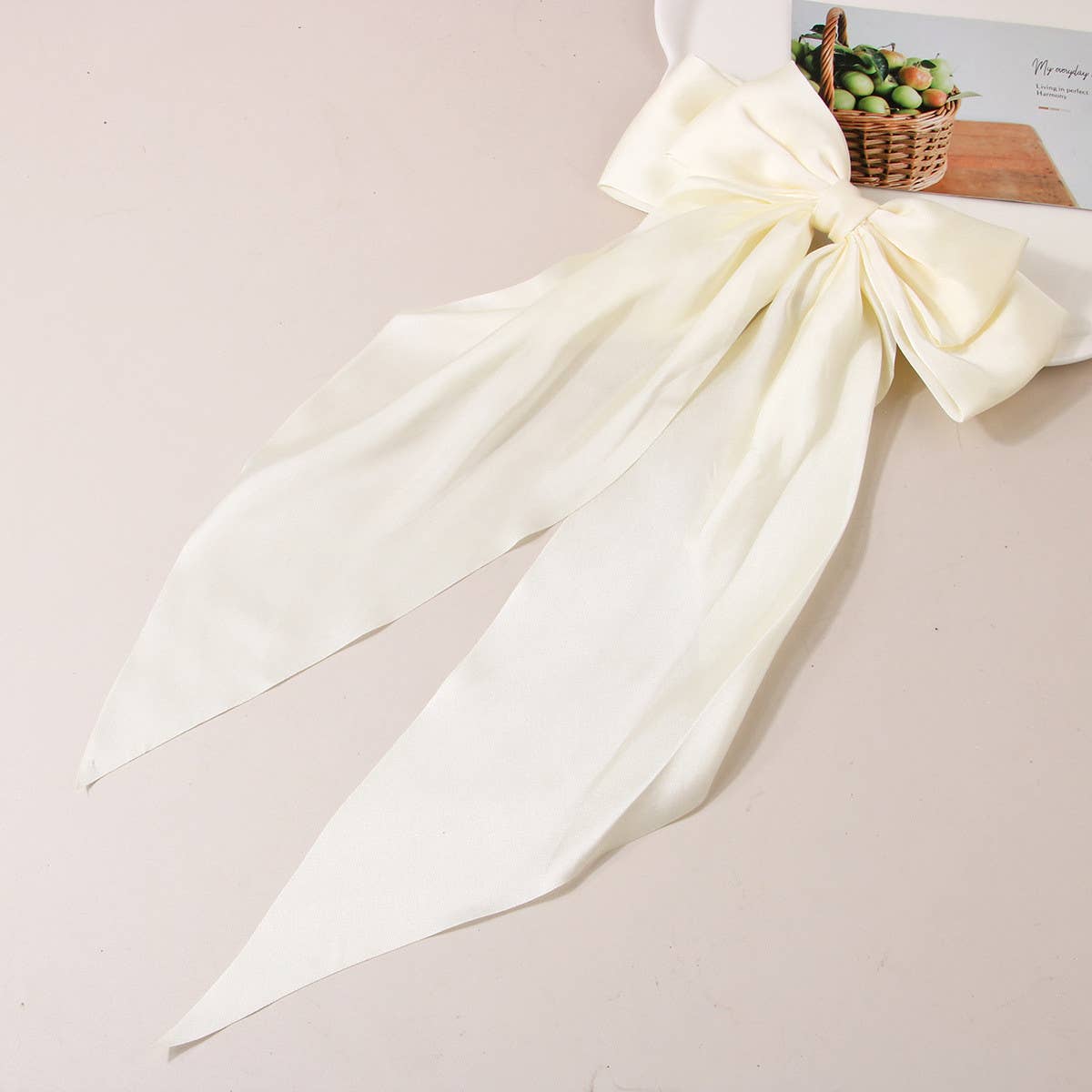 White Hair Bow