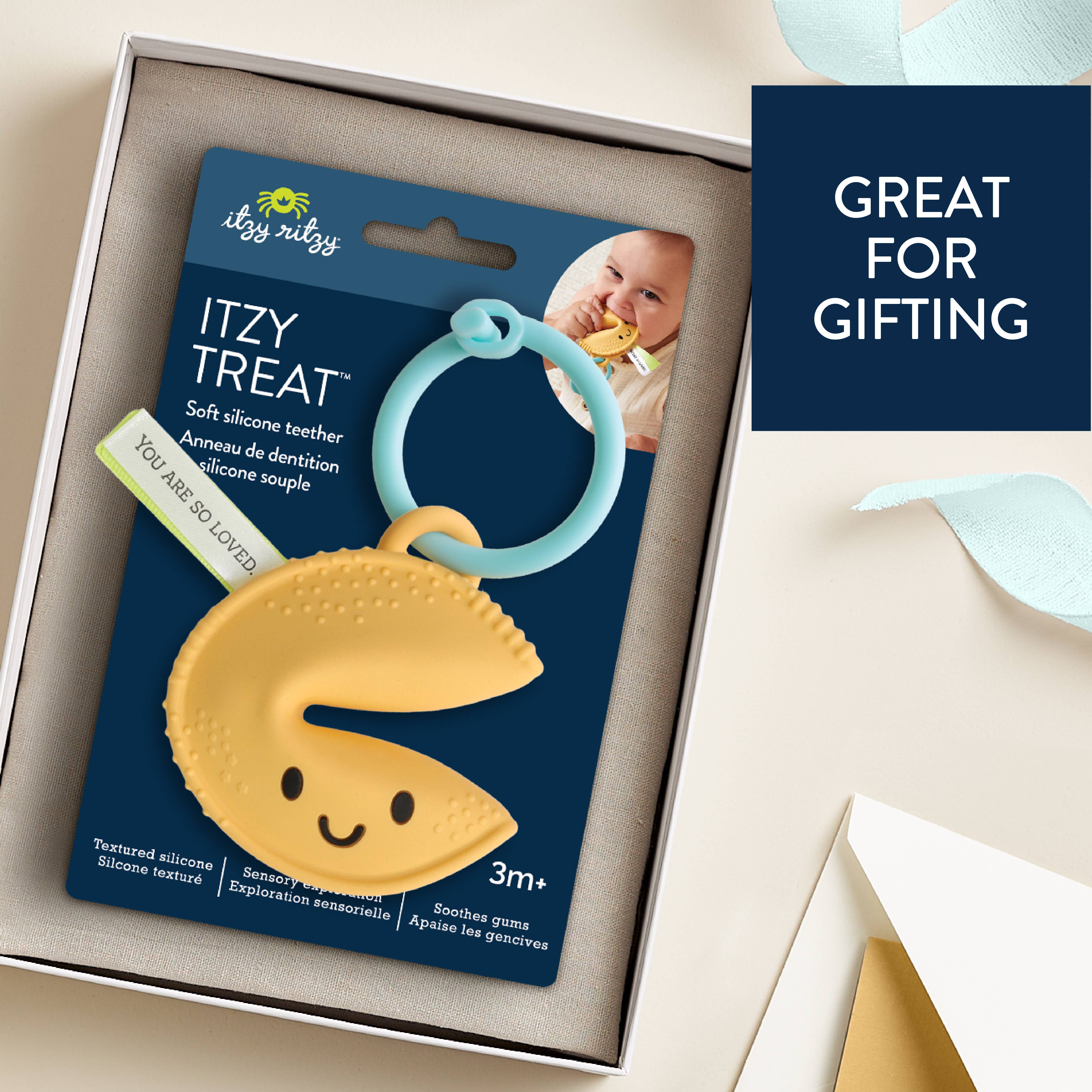 Itzy Treat™ Fortune Cookie Teether