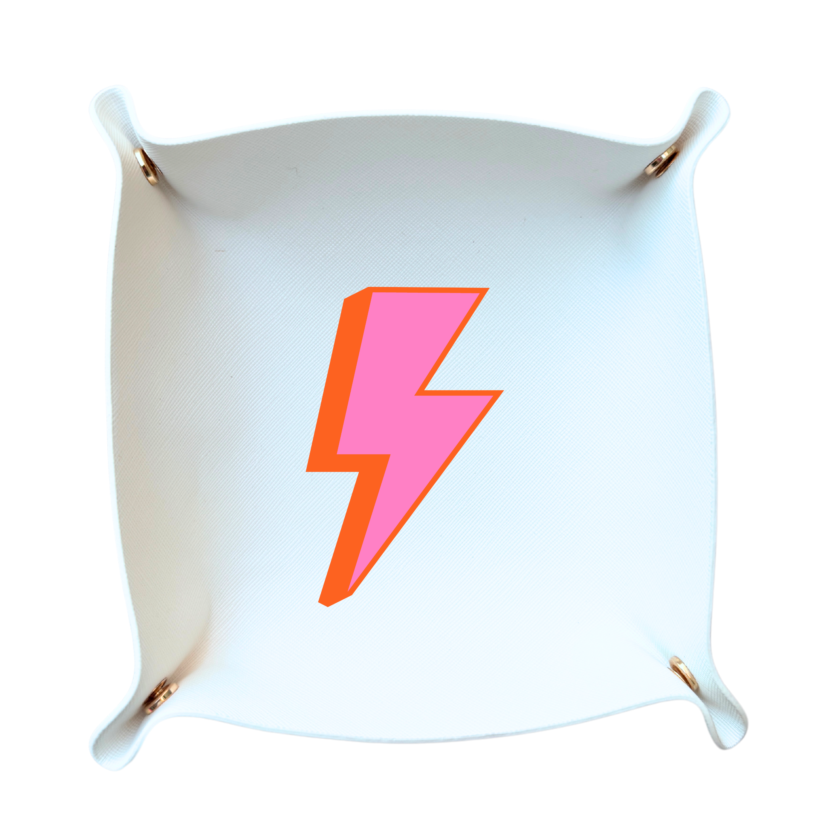 Pink Bolt Trinket Tray