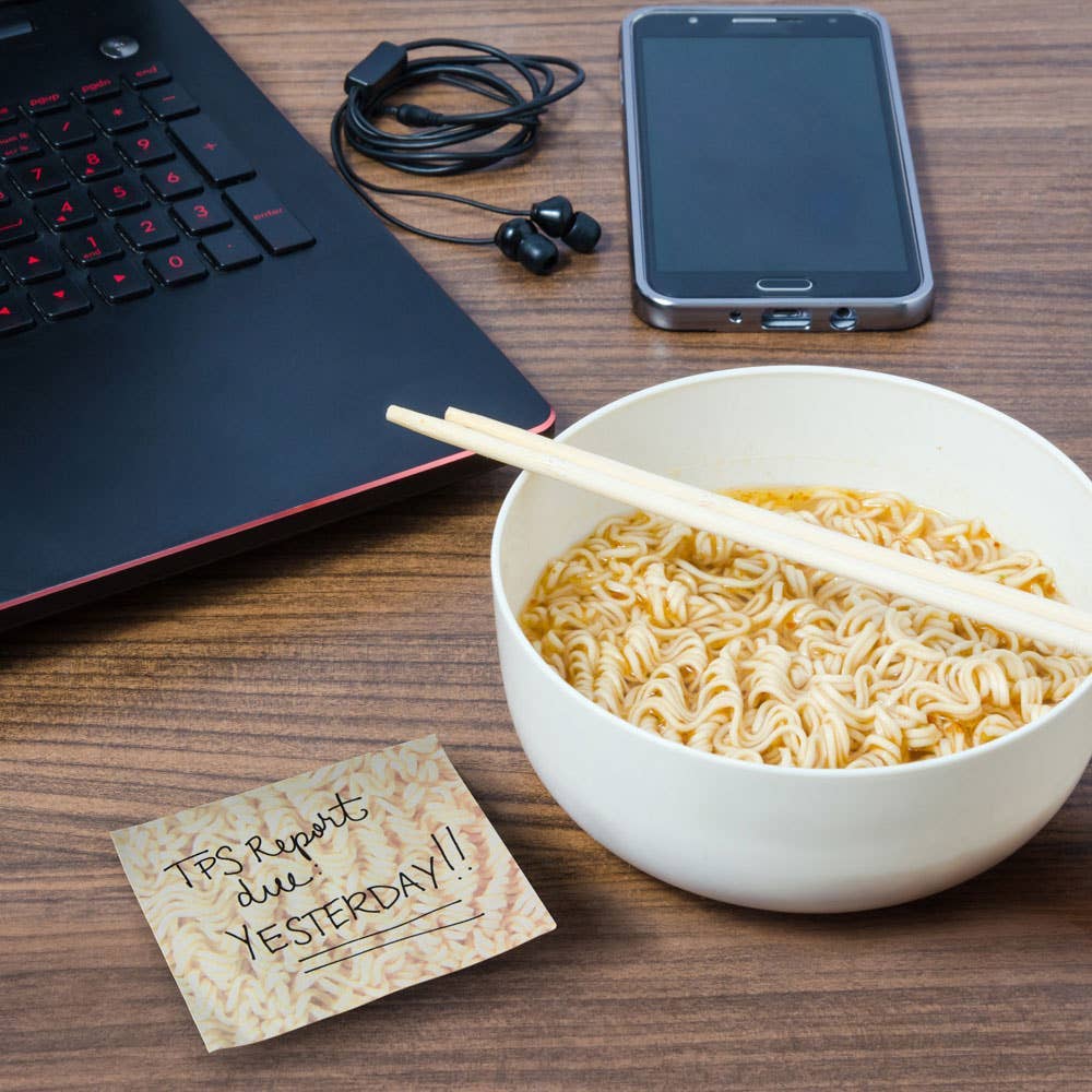 Ramen Shaped Sticky Notes