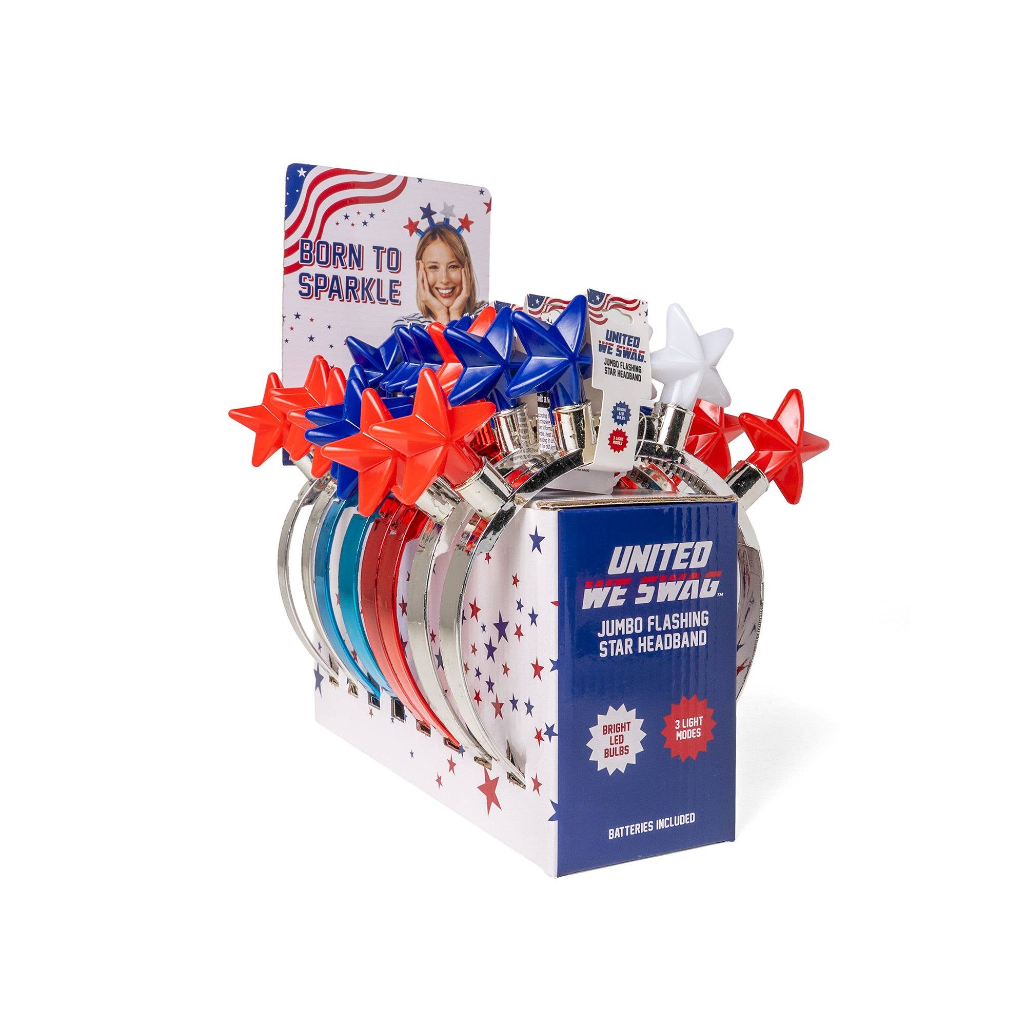 JUMBO Flashing Star Headband