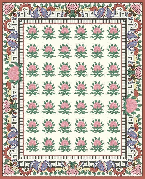 Beau Bottles x English Village Lane - Rose Medallion - Prosecco Collection