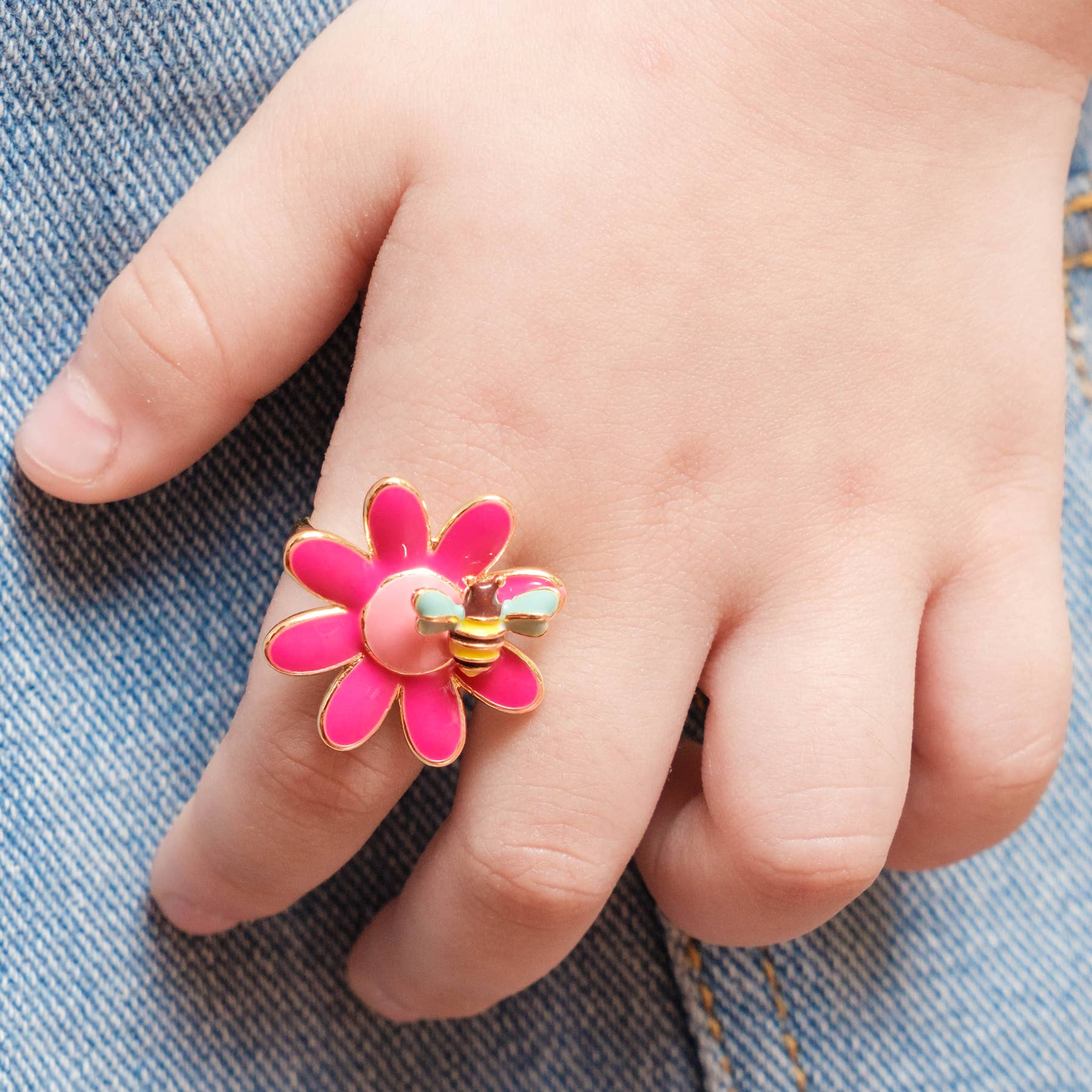 Petal Party Adjustable Ring
