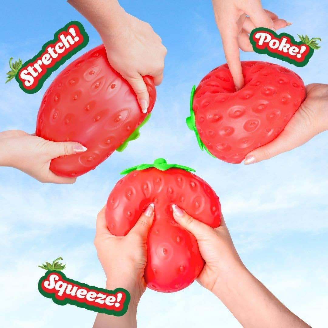 XL Jumbo Strawberry Squishy