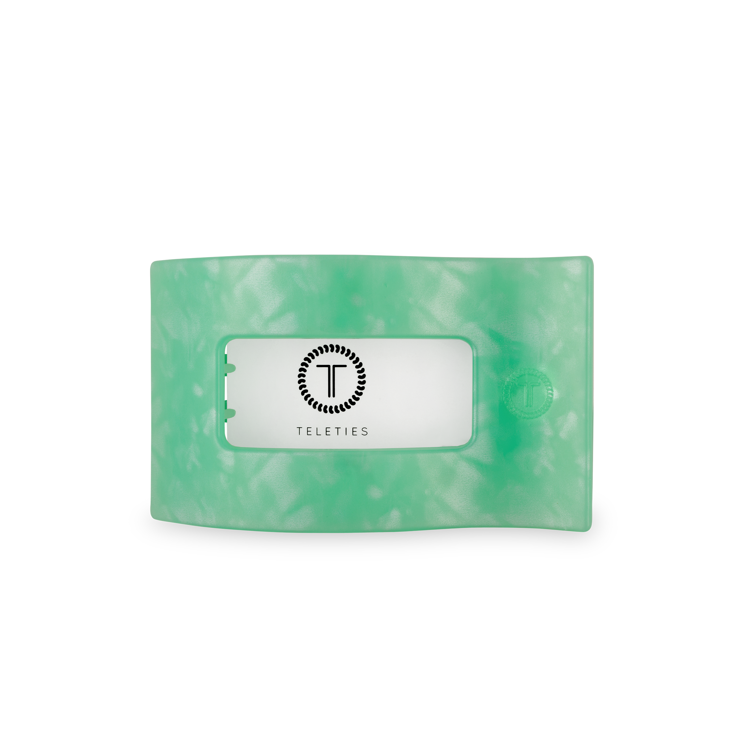 Flat Rectangle Hair Clip | Medium | Spring Splash