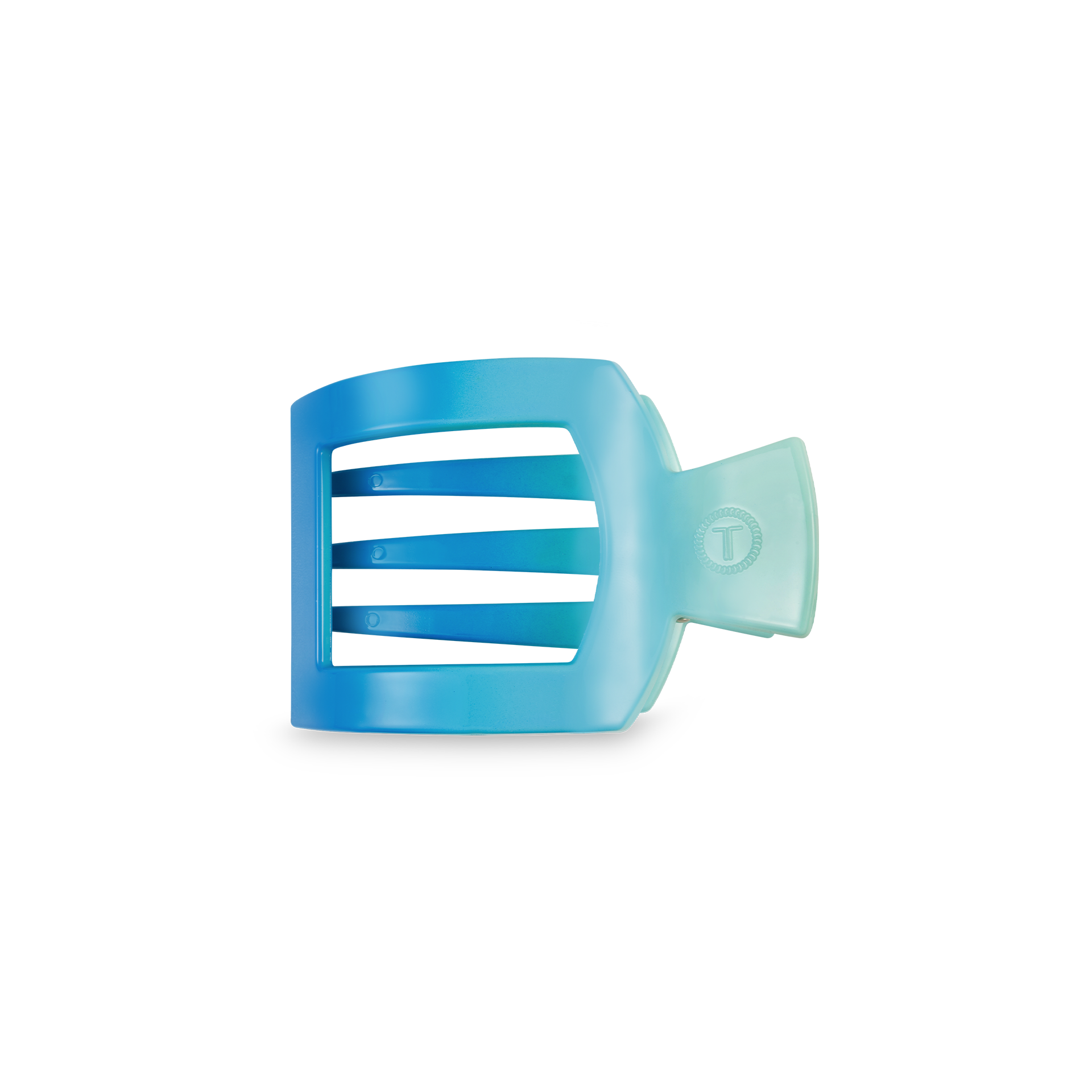 Square Flat Hair Clip | Small | Poolside