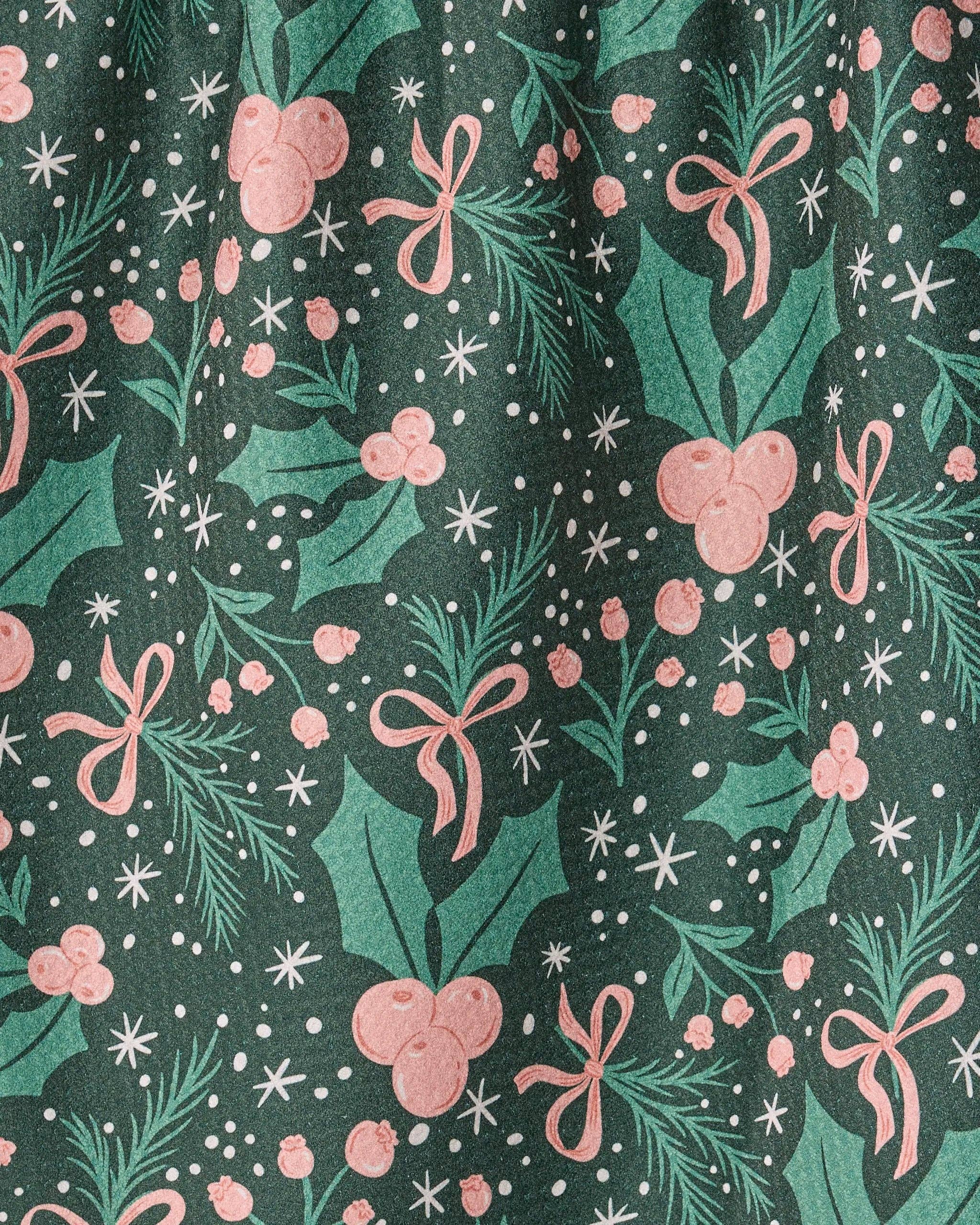 Sugarplum Florals Tea Towel - Holiday 2026: Forest