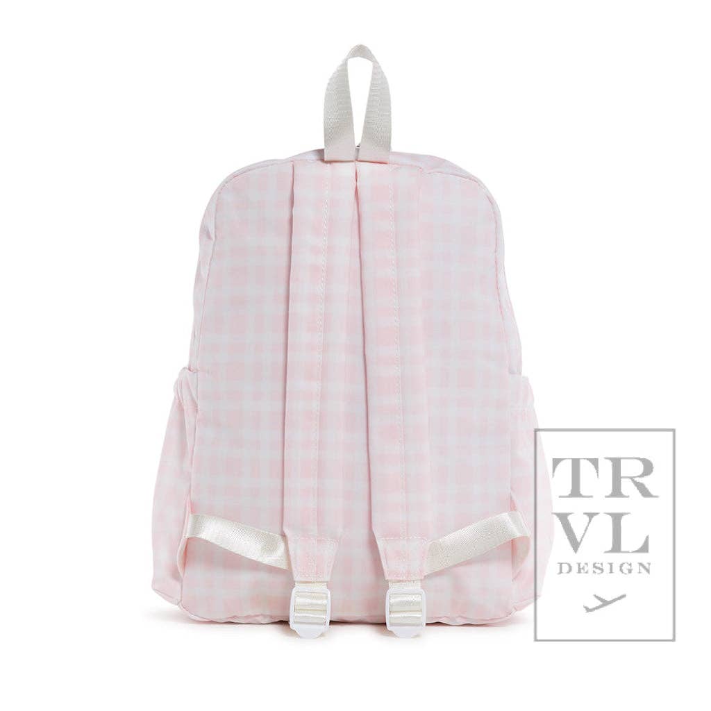 Pimlico Plaid Pink Backpack
