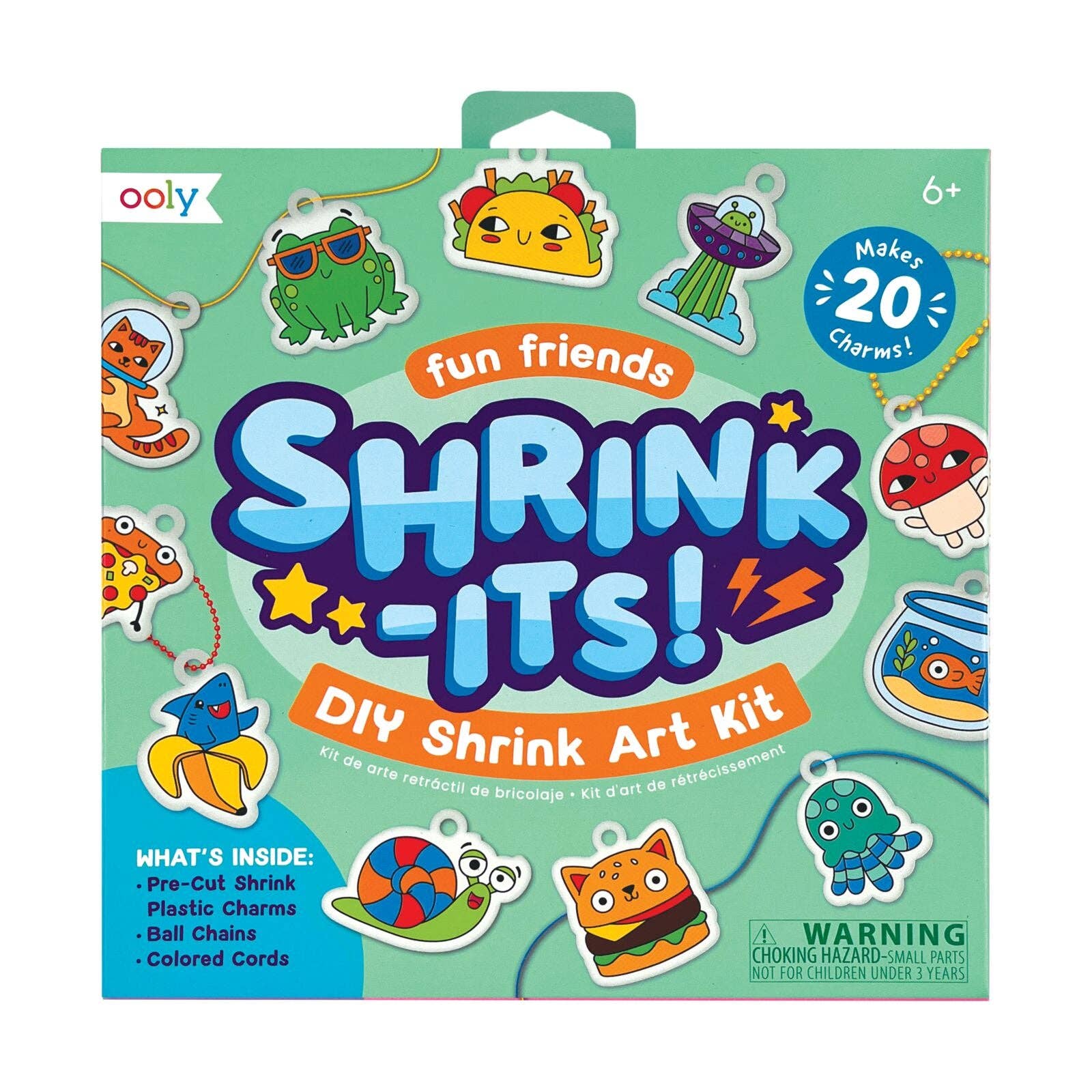 Fun Friends DIY Shrink Art Kit