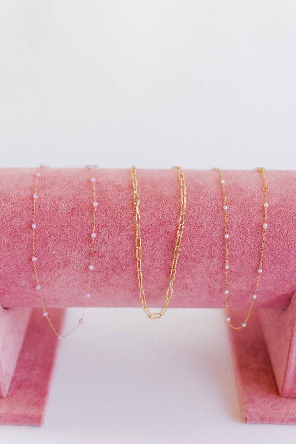Palmer Paperclip Gold Necklace
