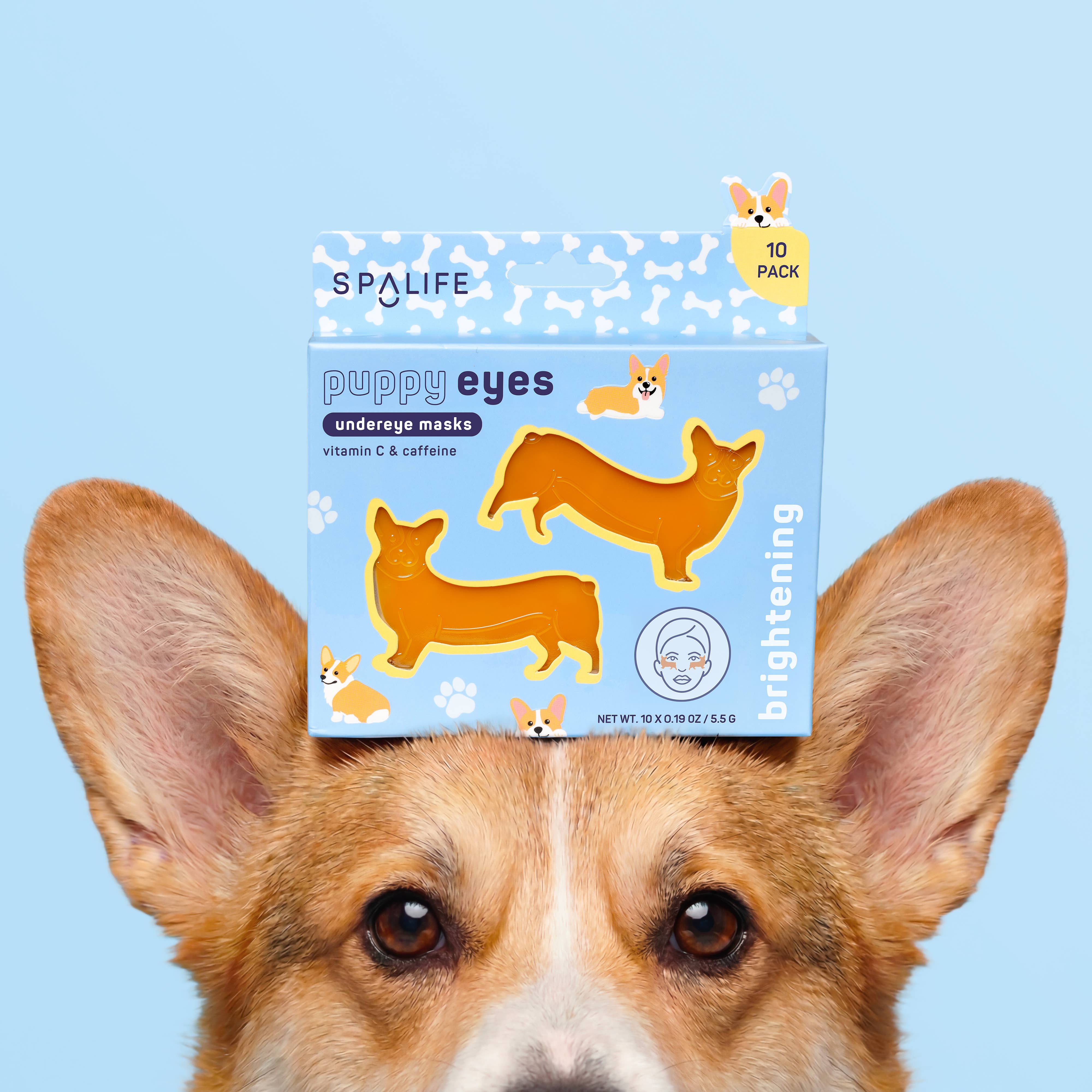 Puppy Eyes Corgi Shaped Brightening Eye Patches