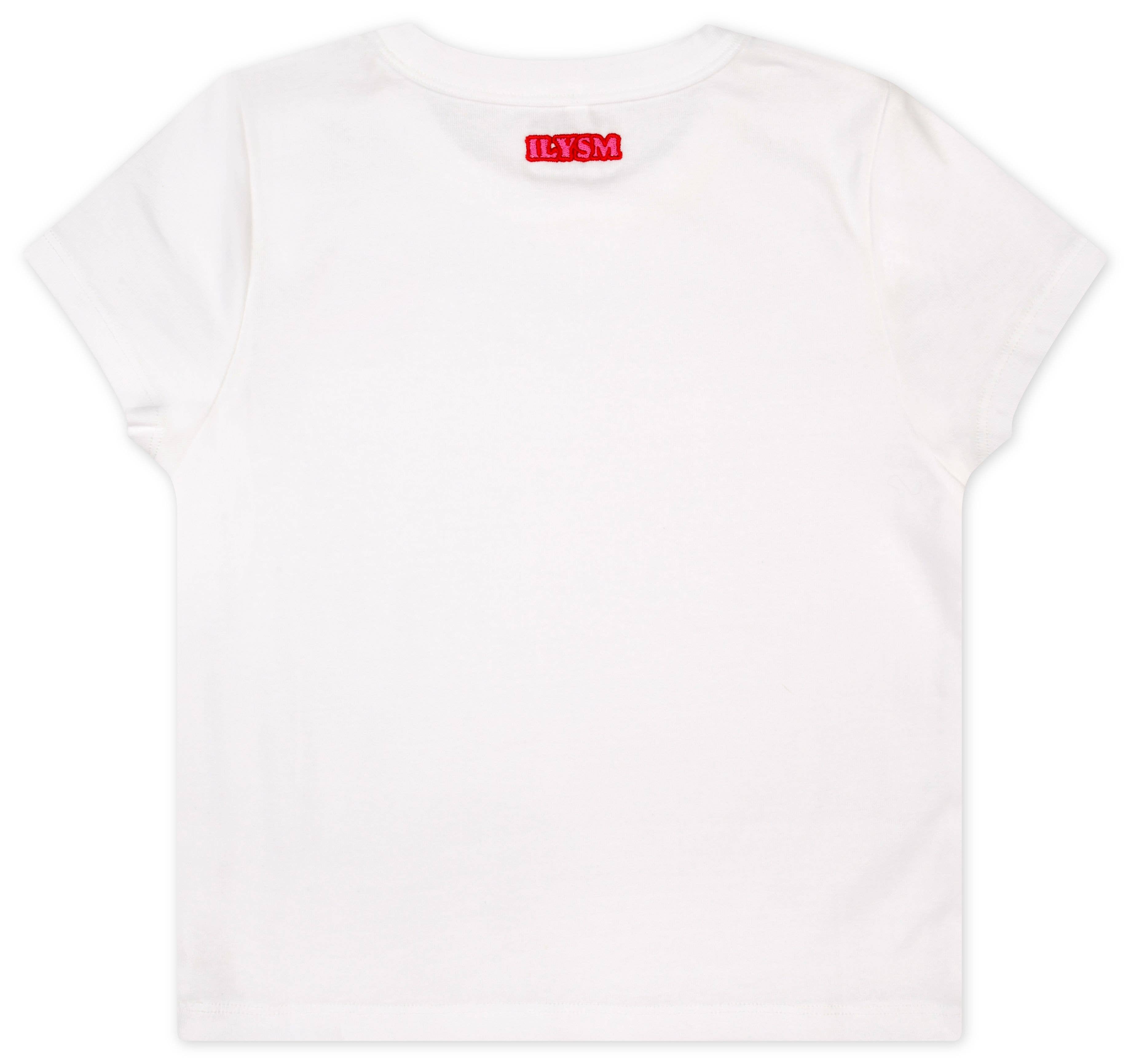 White ILYSM T-Shirt
