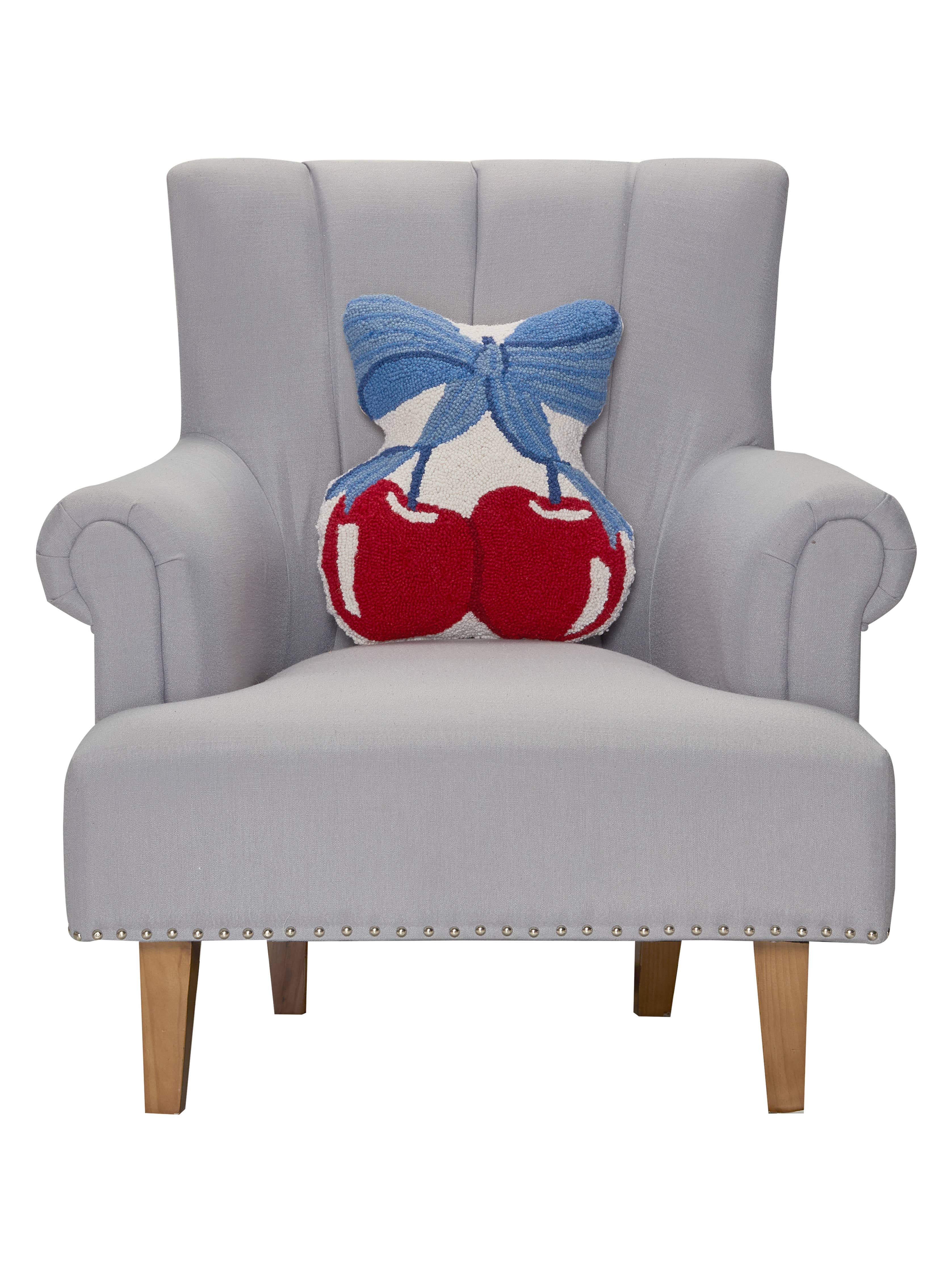 Cherries Hook Pillow