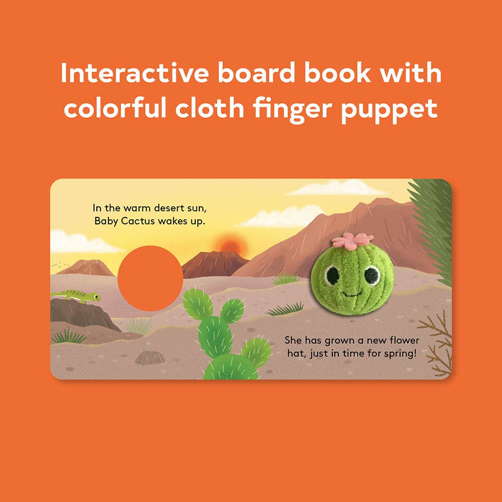 Baby Cactus: Finger Puppet Book