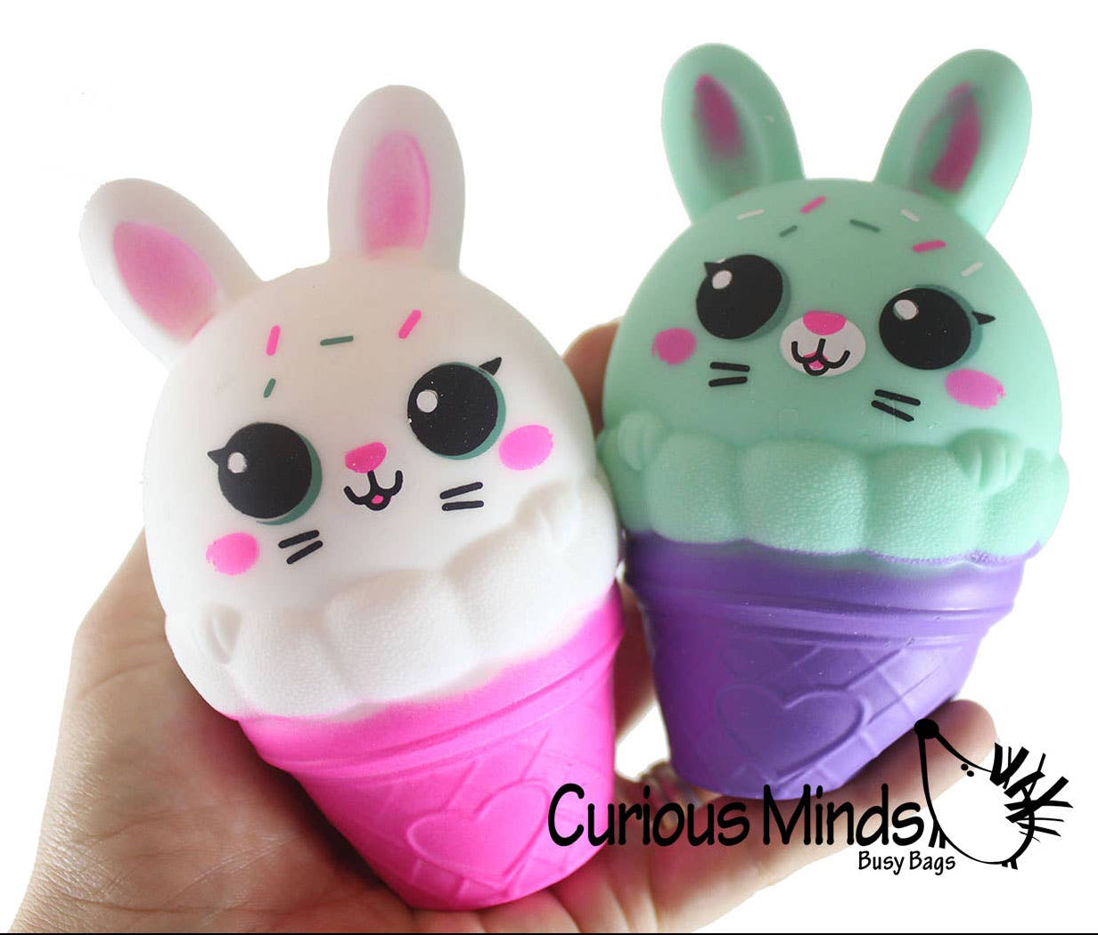 Bunny Squeezey Ice Cream Cone