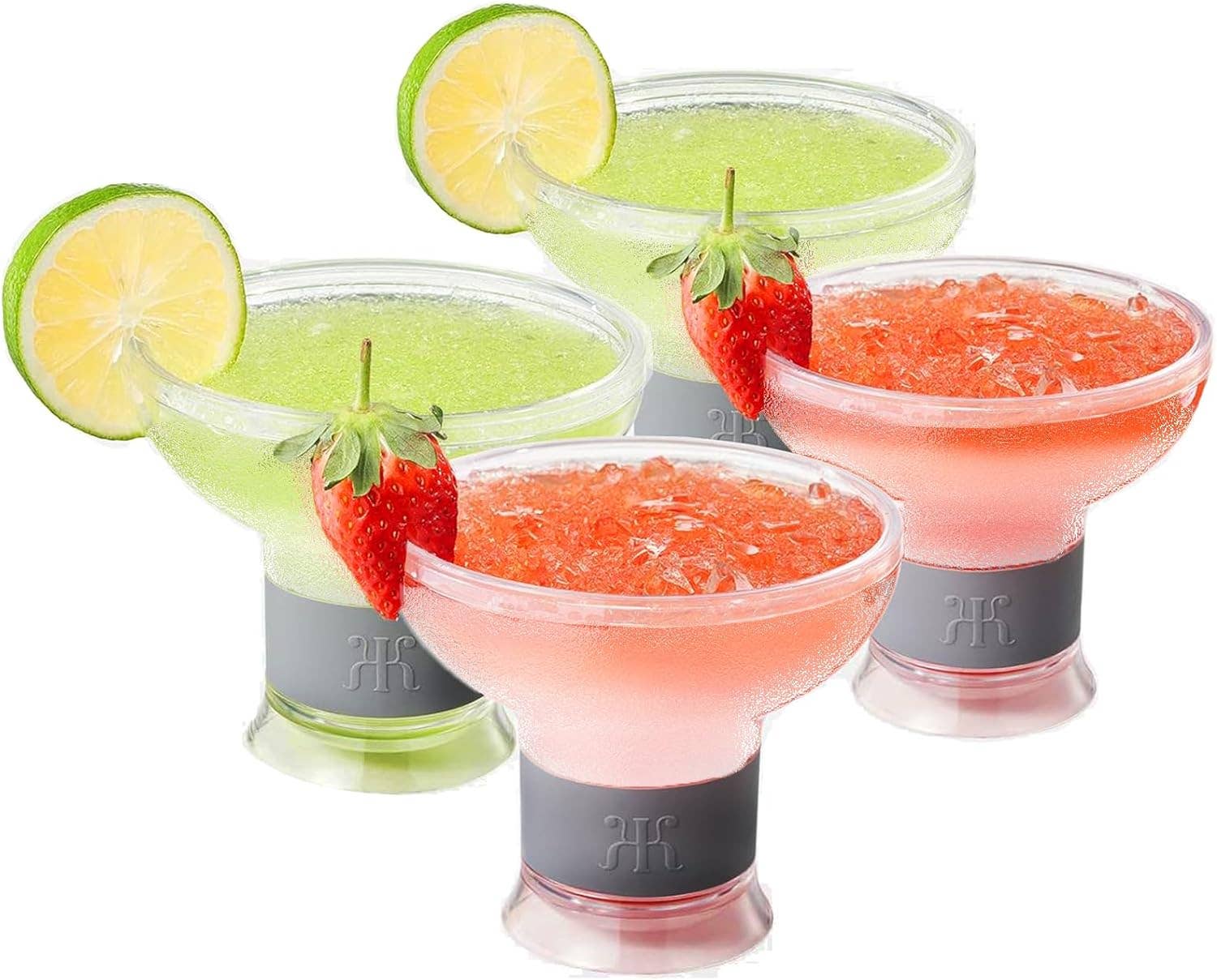Frozen Margarita & Cocktail Chiller Glasses