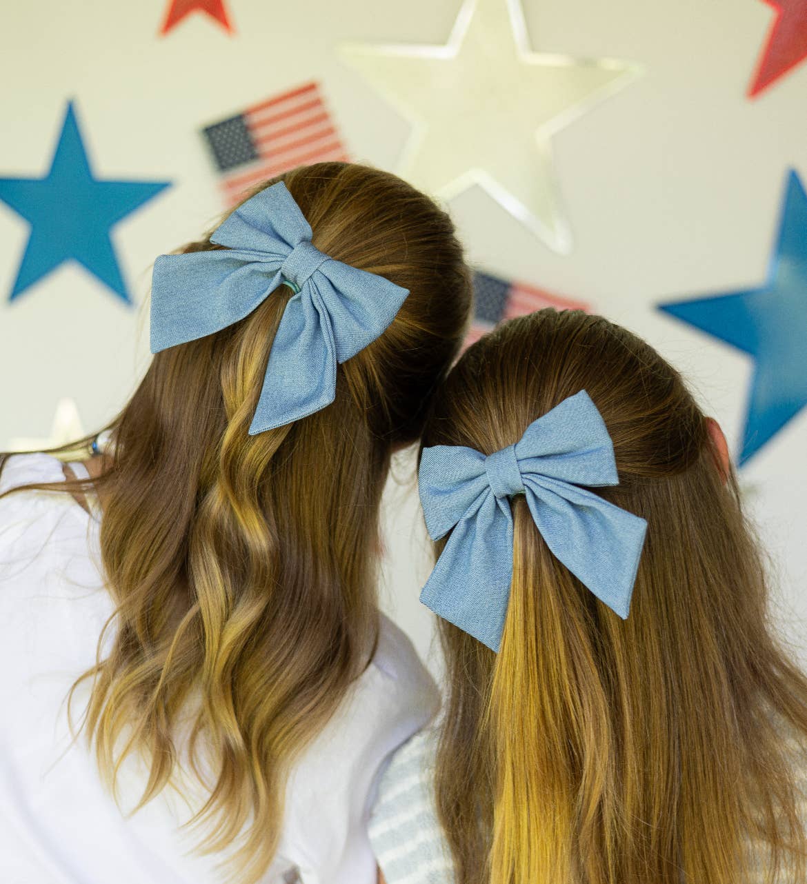 Denim Bow