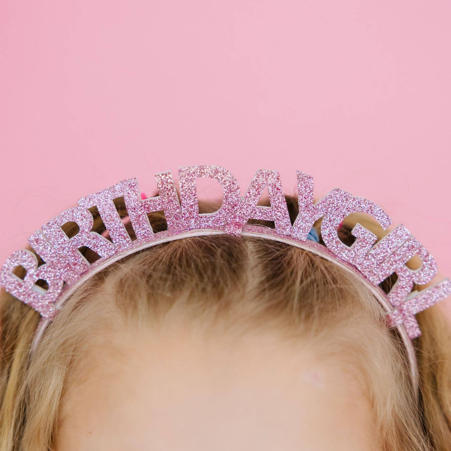 Pink 'Birthday Girl' Headband