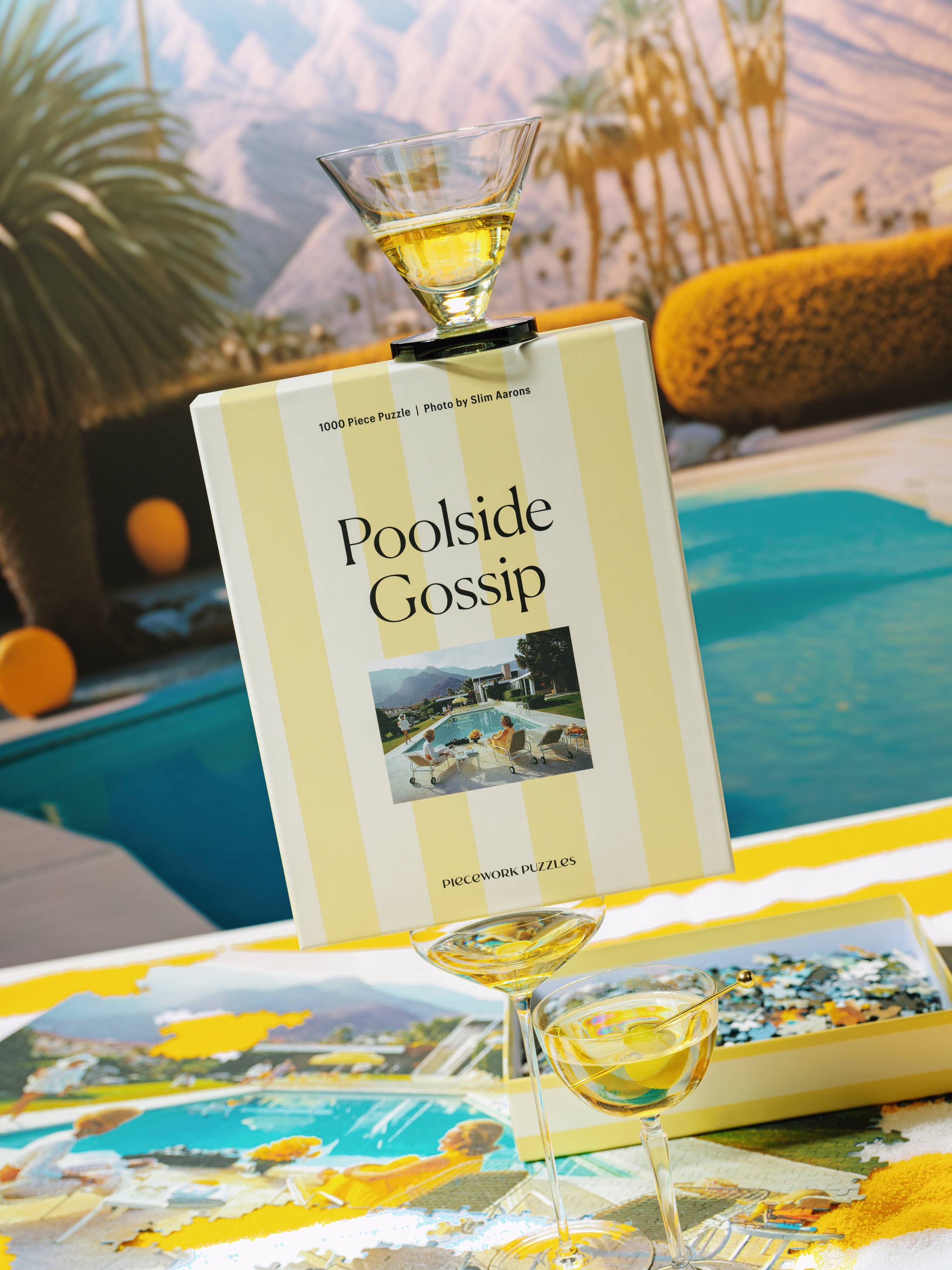 Slim Aarons "Poolside Gossip" 1,000 Piece Puzzle
