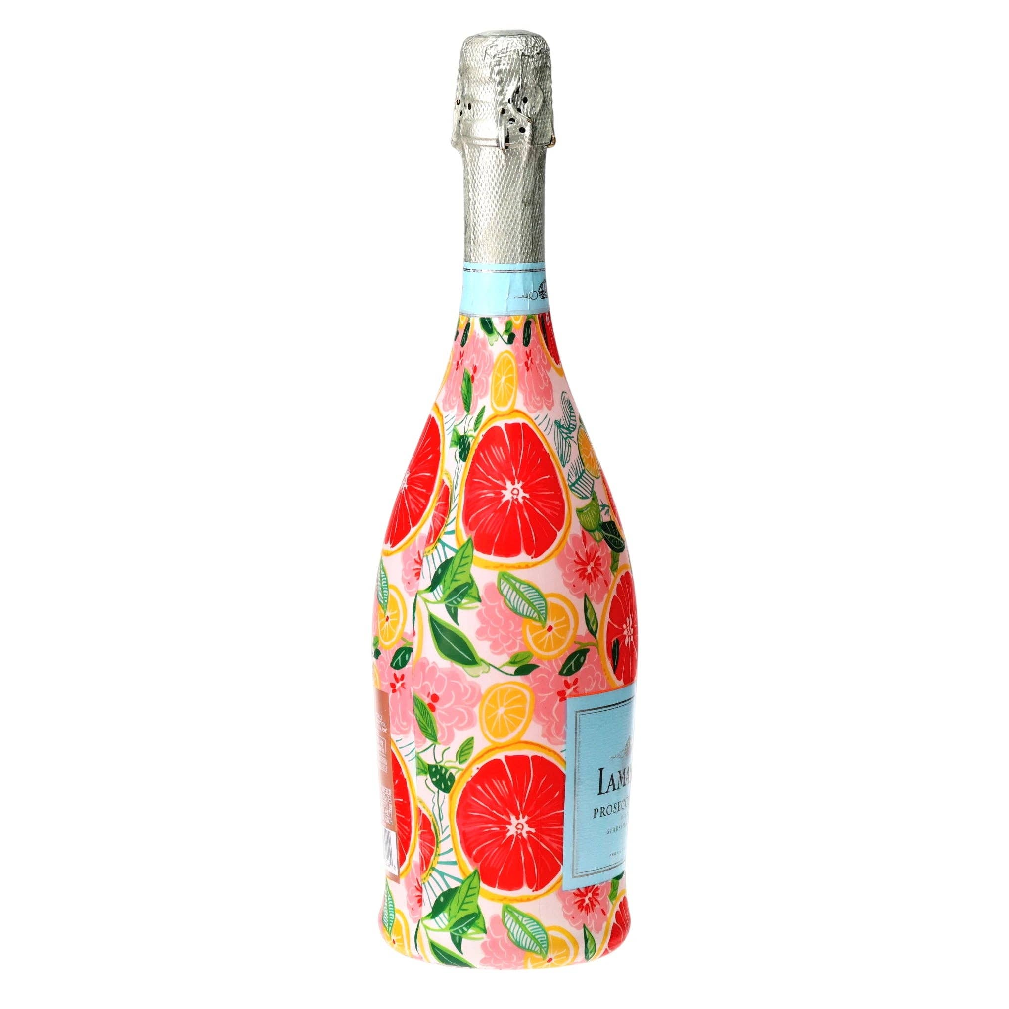 Preppy Grapefruits Prosecco Bottle Wrap