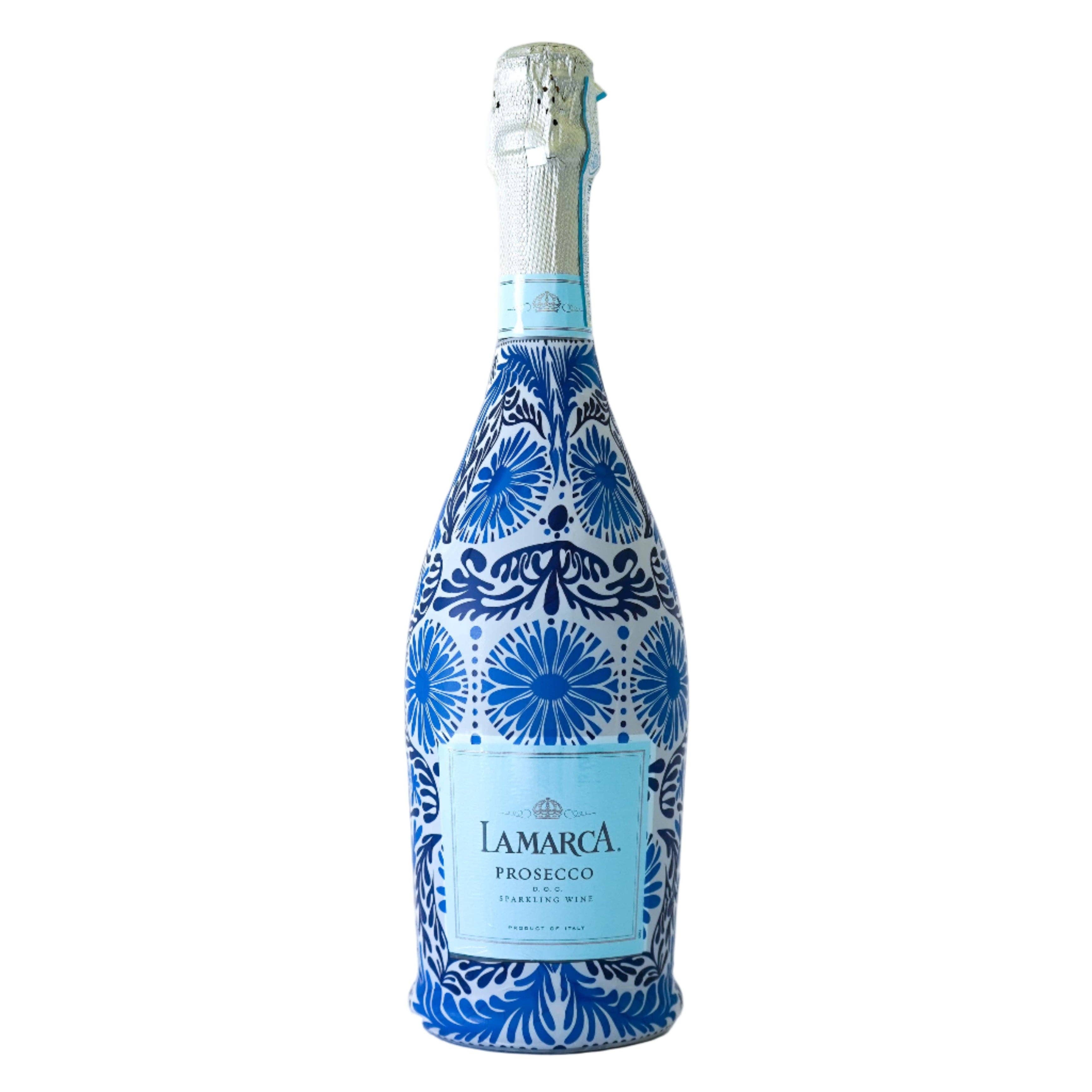 Beau Bottles x Sheridan French Collection - Navy Jardin - Prosecco Collection