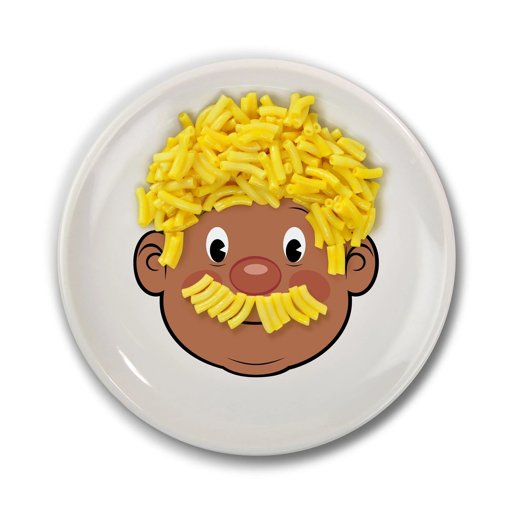 Food Face Dinner Plate
