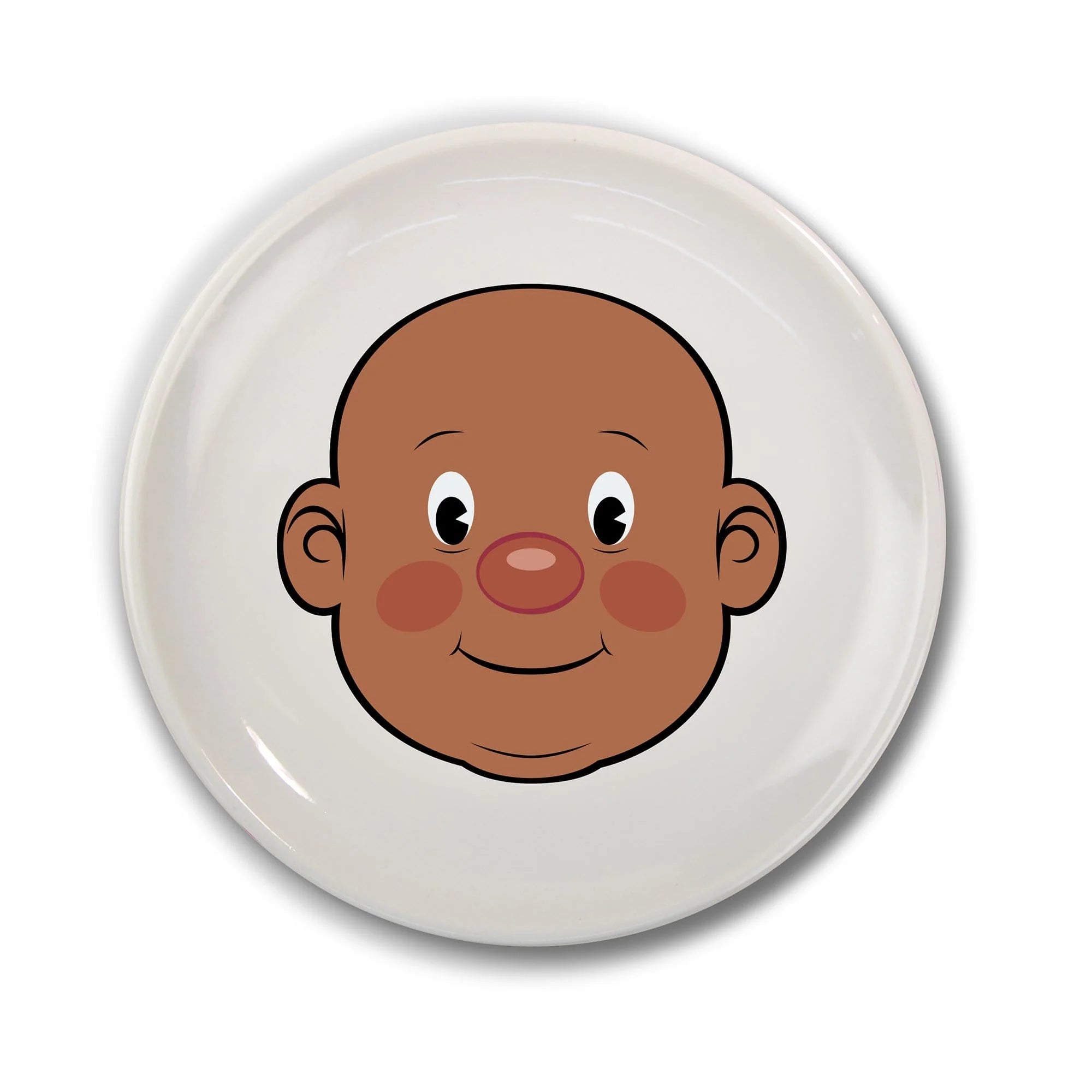 Food Face Dinner Plate
