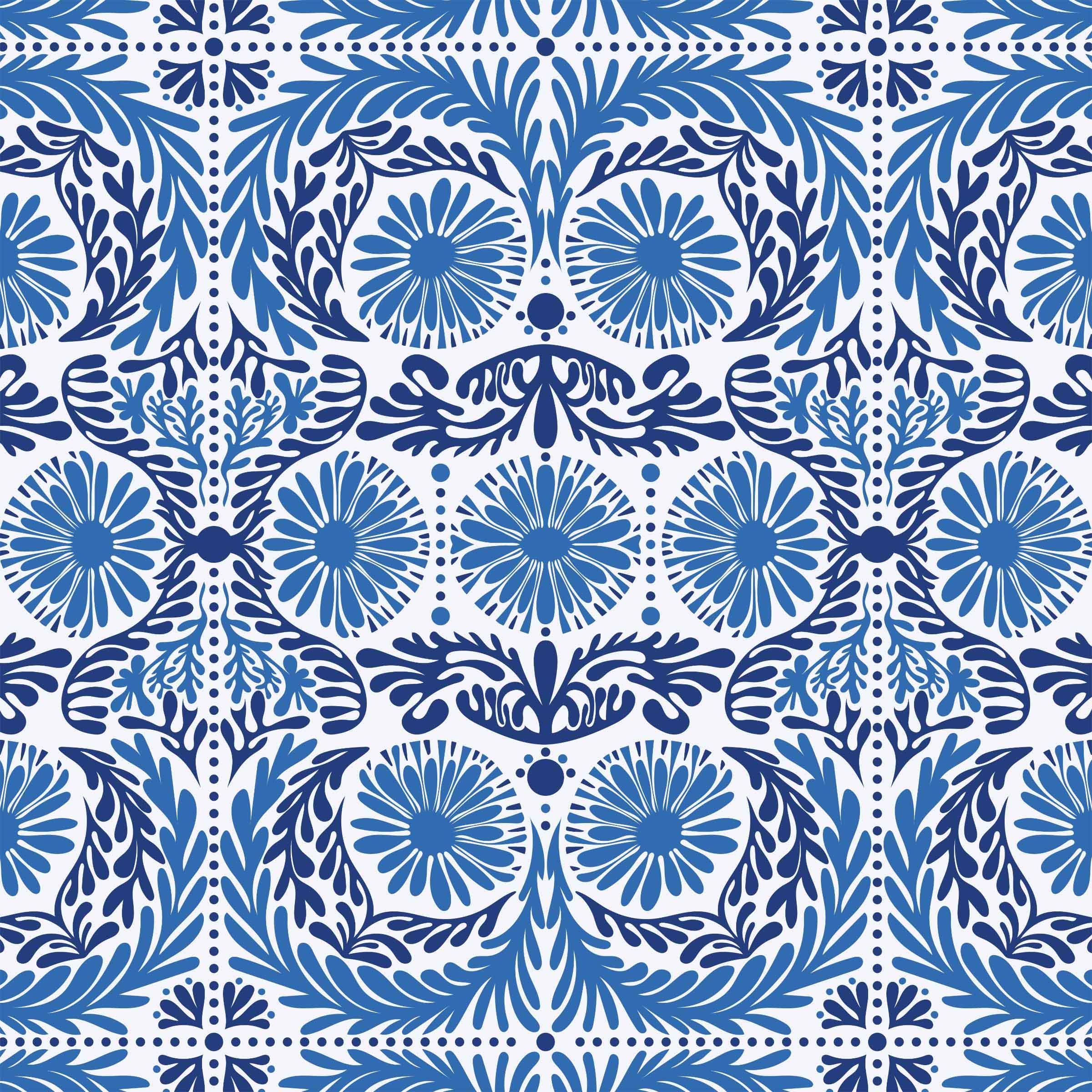 Beau Bottles x Sheridan French Collection - Navy Jardin - Prosecco Collection