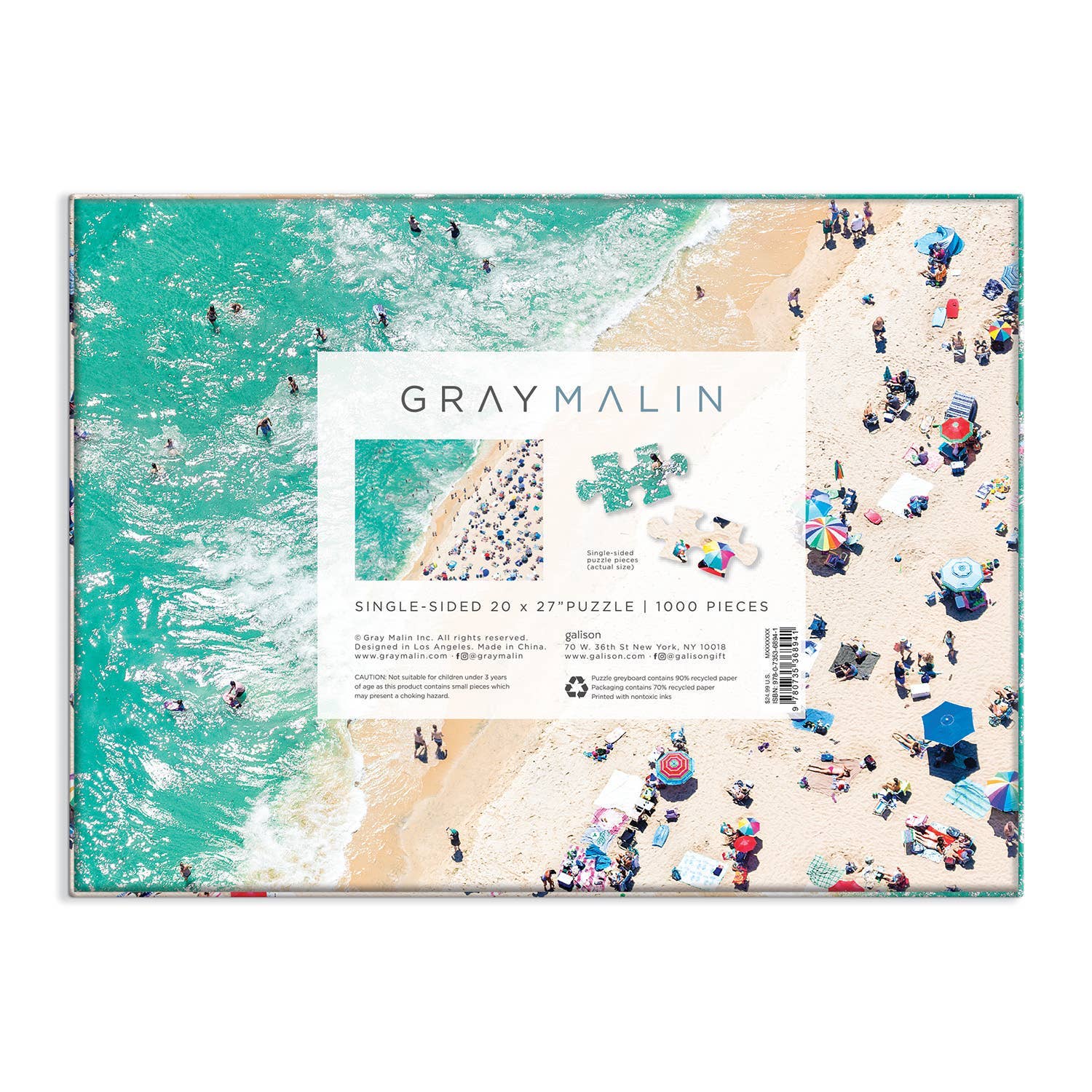 Gray Malin The Seaside 1,000 Piece Puzzle
