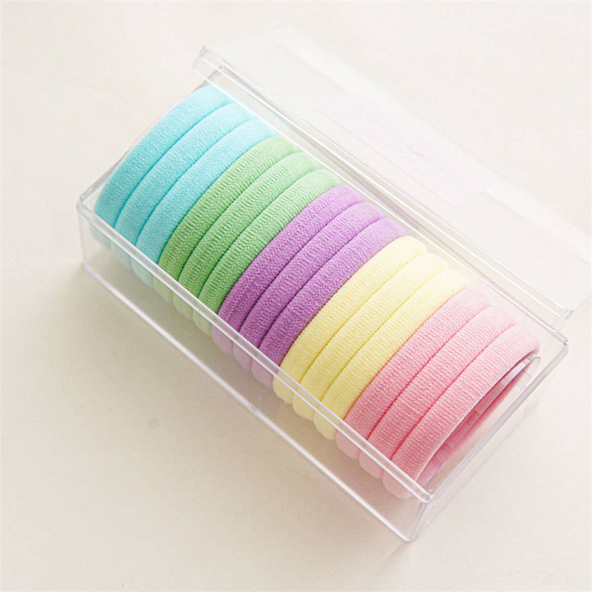 Candy Color Stretchy Hair Ties Set