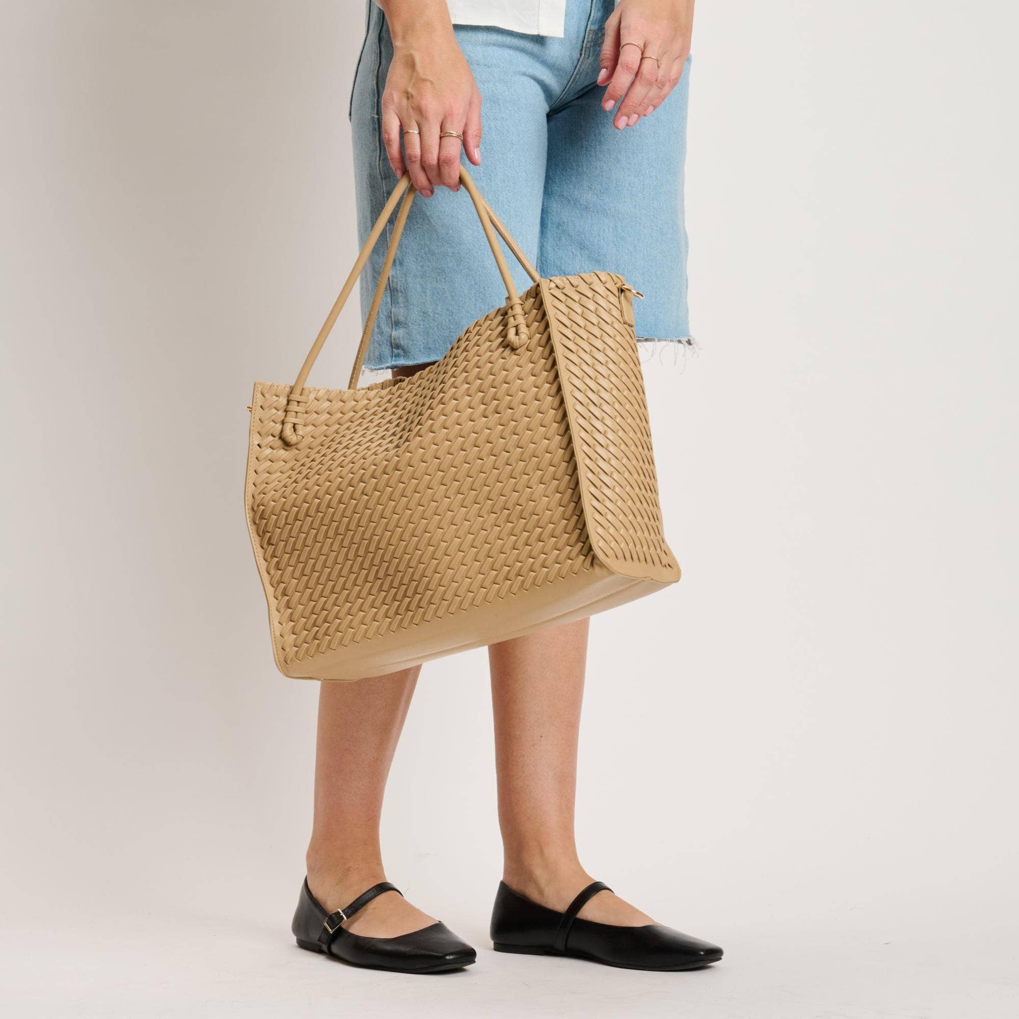 Natural Jackie Tote