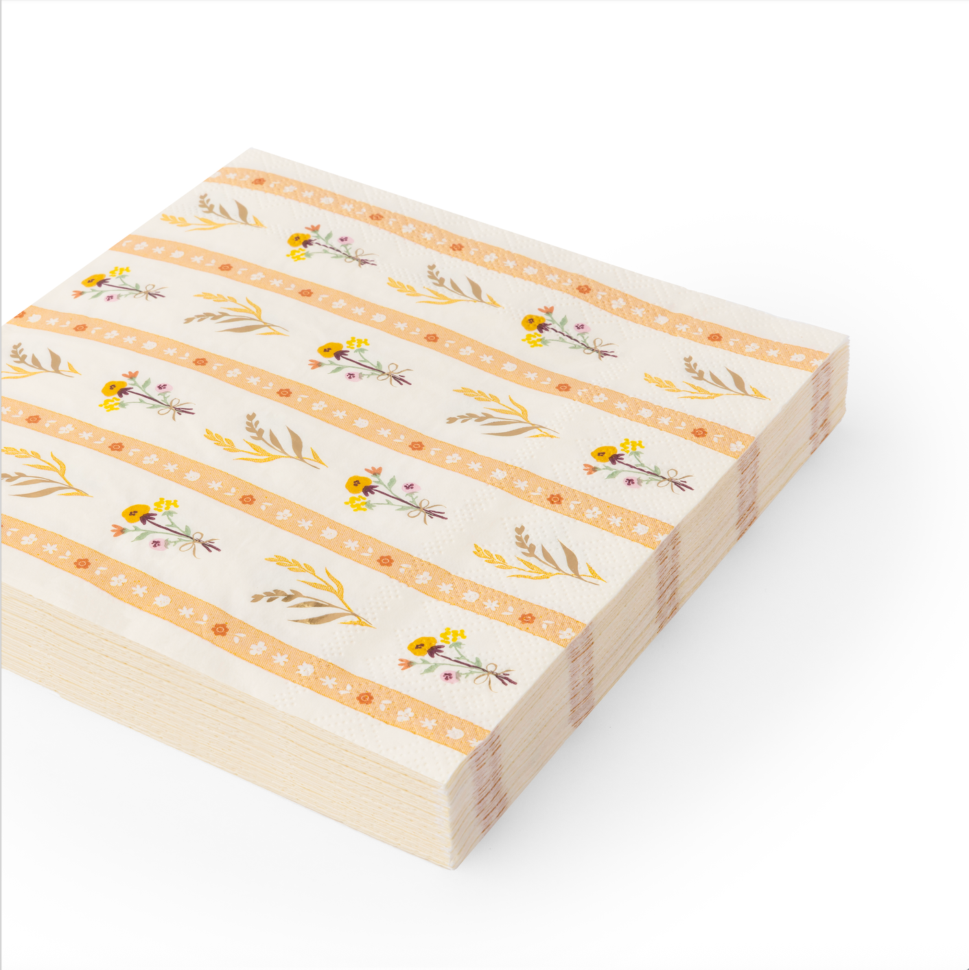 Cozy Fall Florals Dinner Napkins