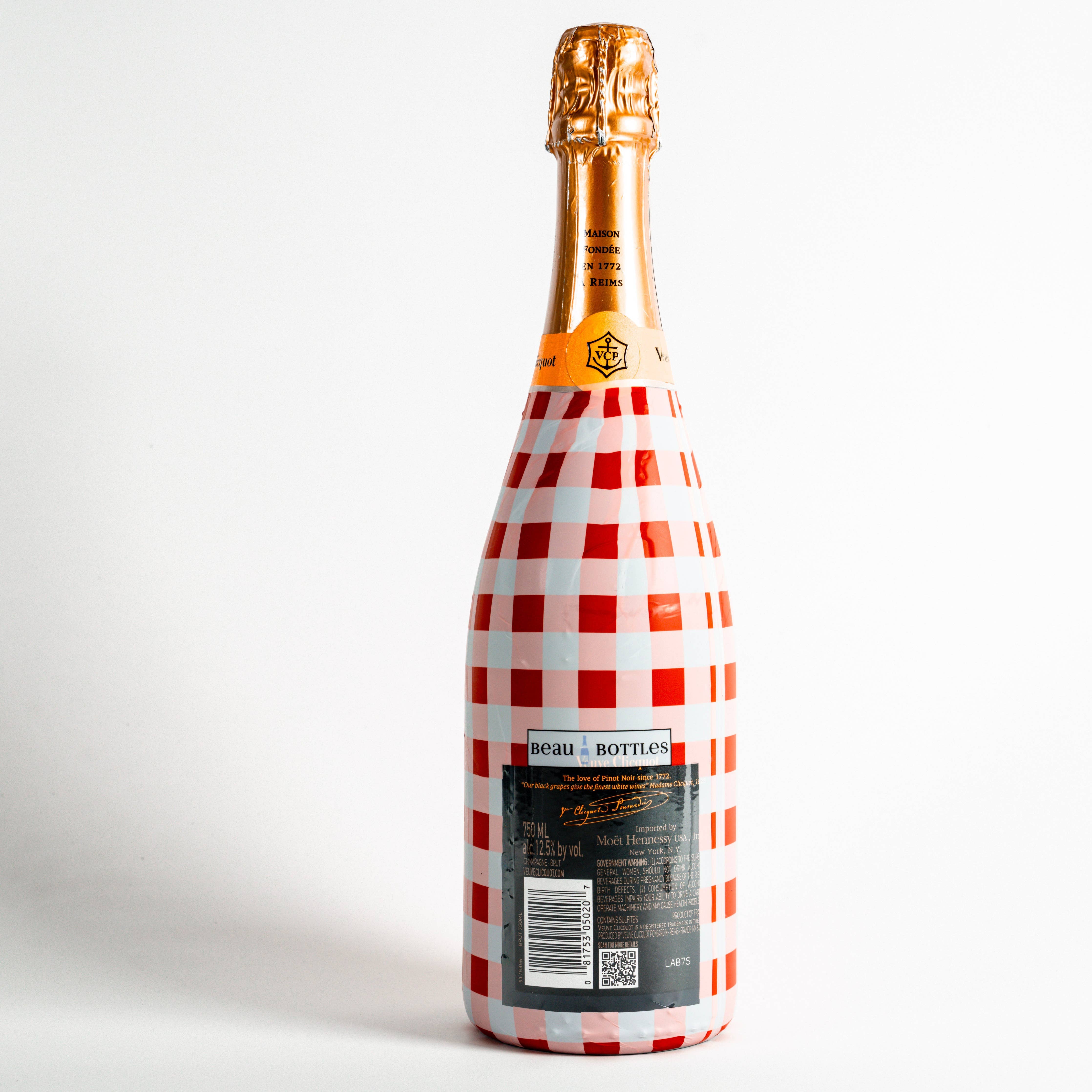 Red & White Gingham – Champagne Collection