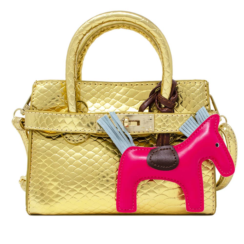 Crocodile Pony Handbag