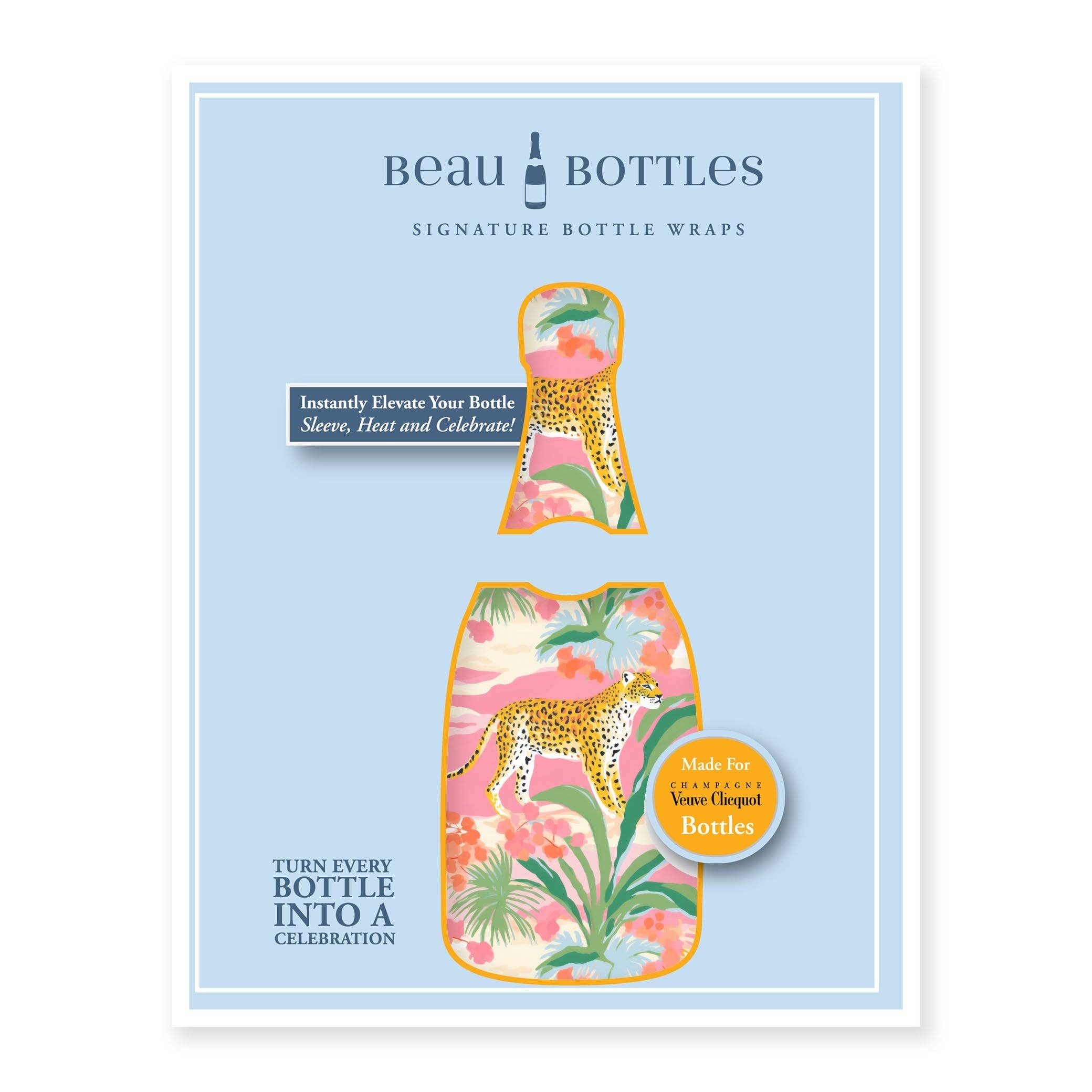 Wild Savannah Champagne Bottle Wrap