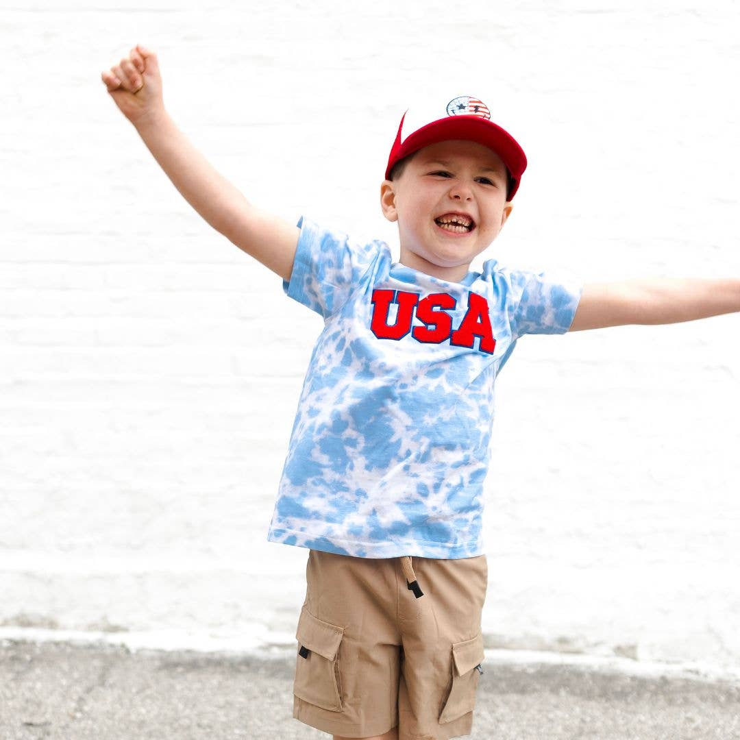 USA Patch Short Sleeve T-Shirt