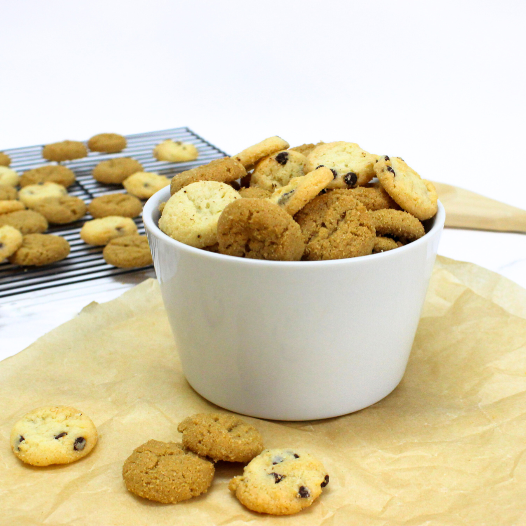 Birthday Cake Bite Size Mini Cookies