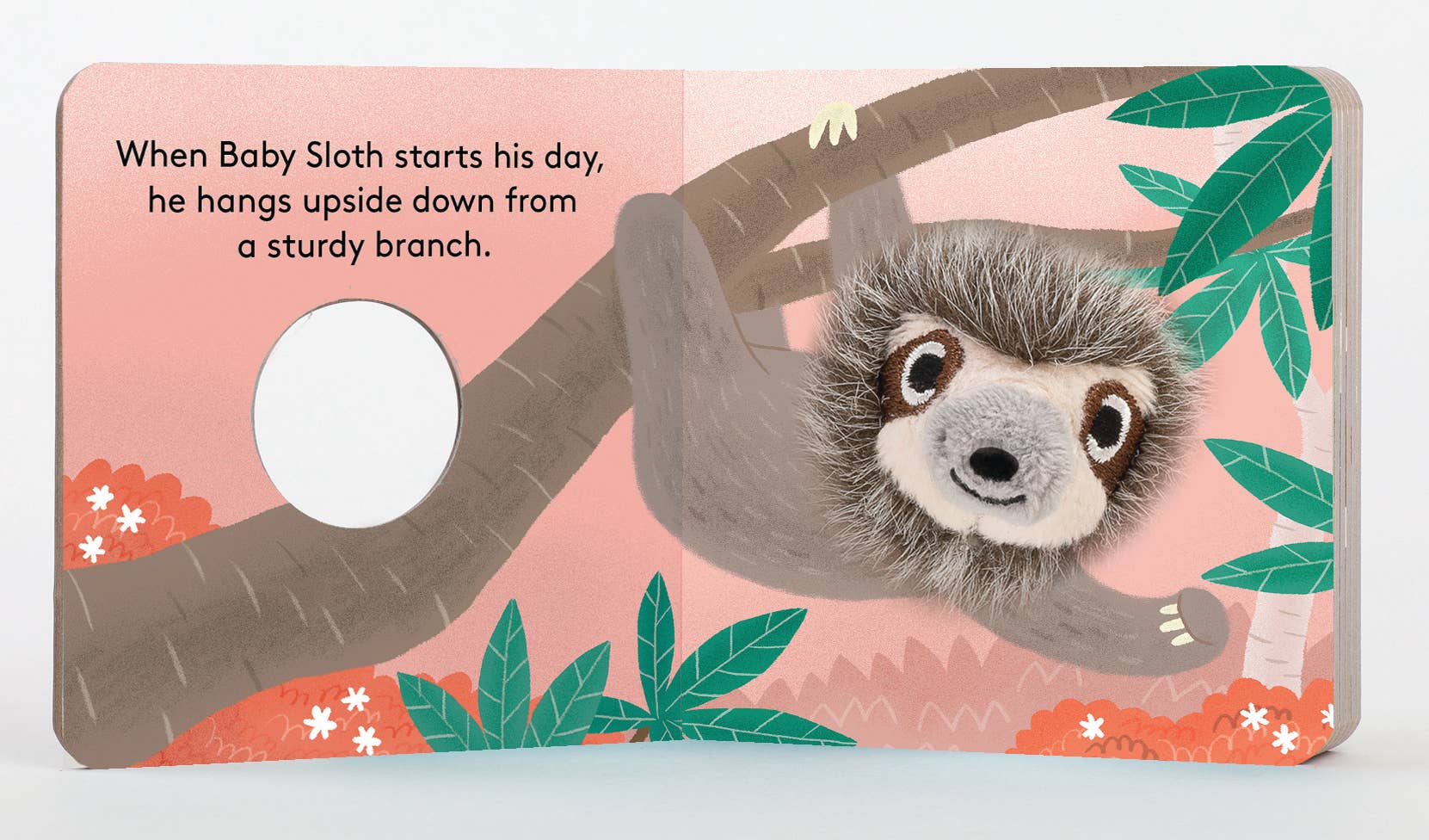 Baby Sloth Finger Puppet Book