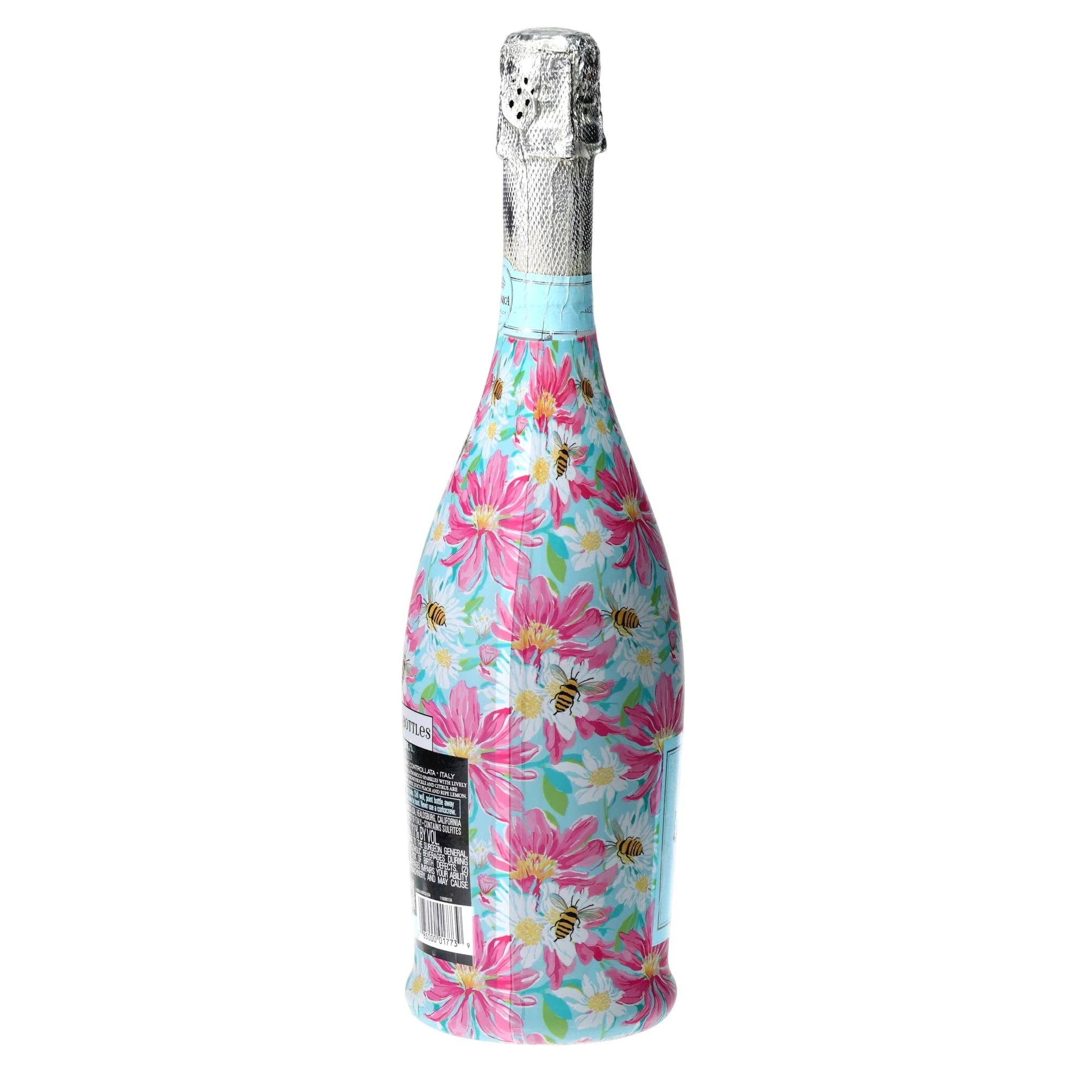 Busy Bee Garden Prosecco Bottle Wrap