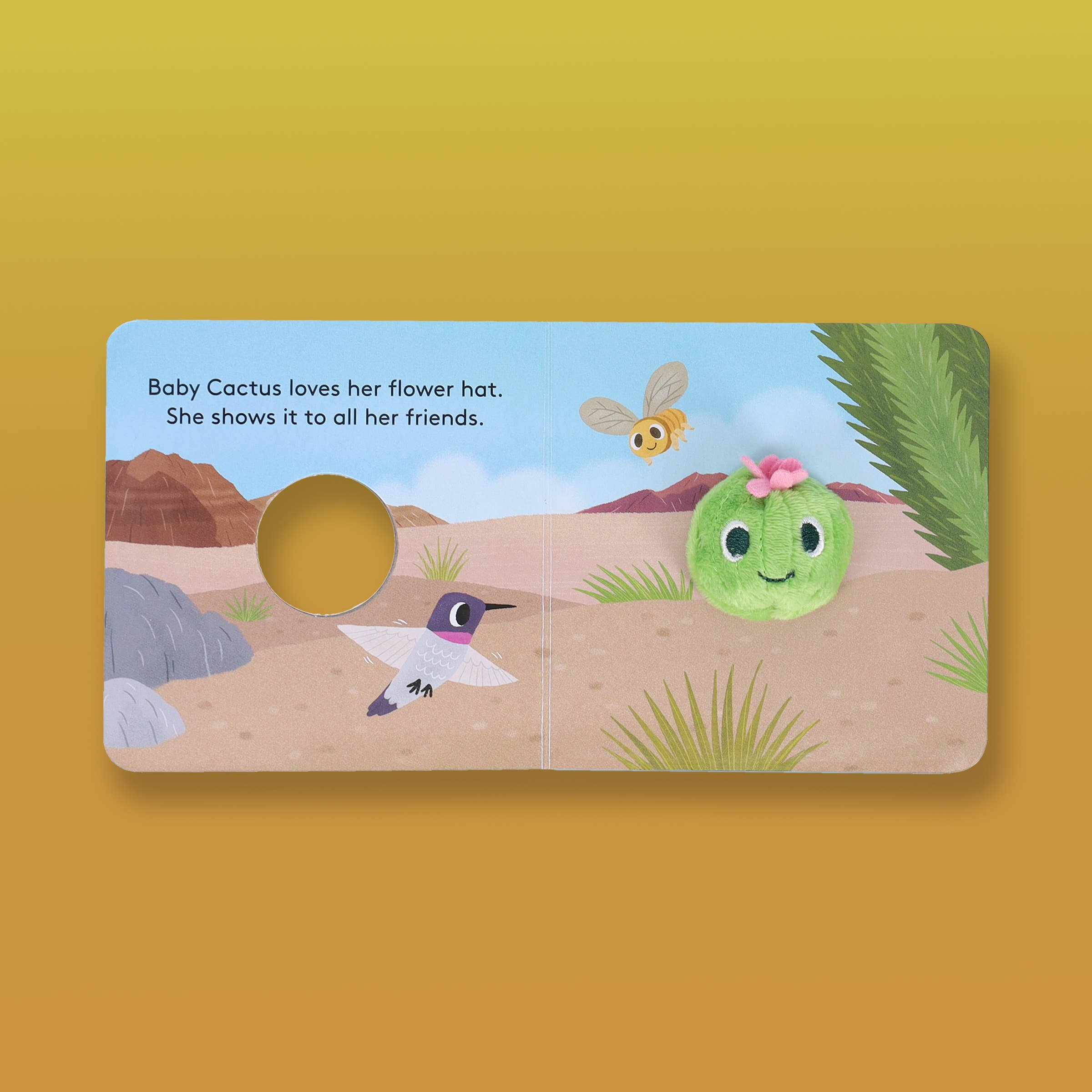 Baby Cactus: Finger Puppet Book