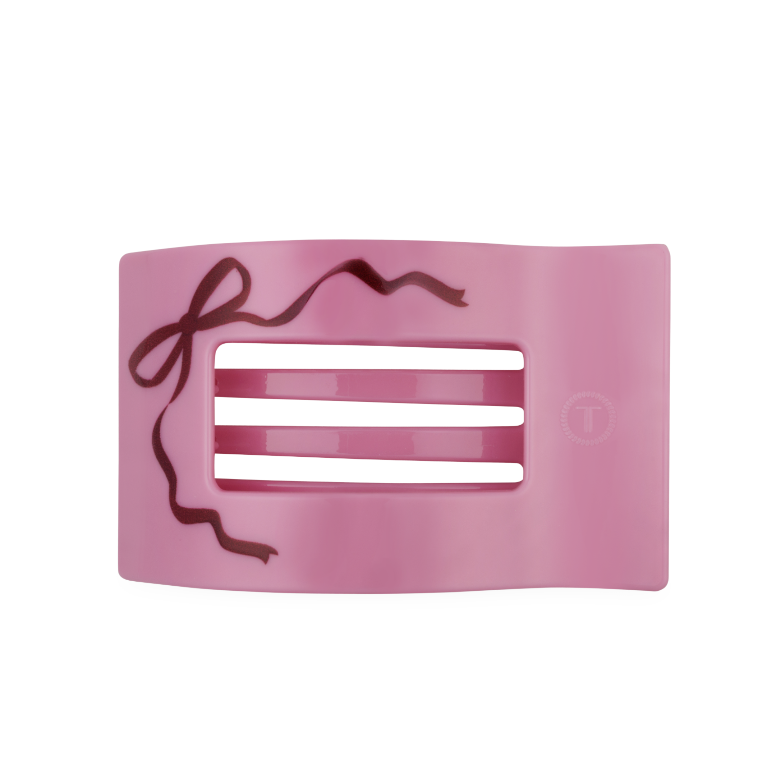 Just Add a Bow | Large | Flat Rectangle Hair Clip