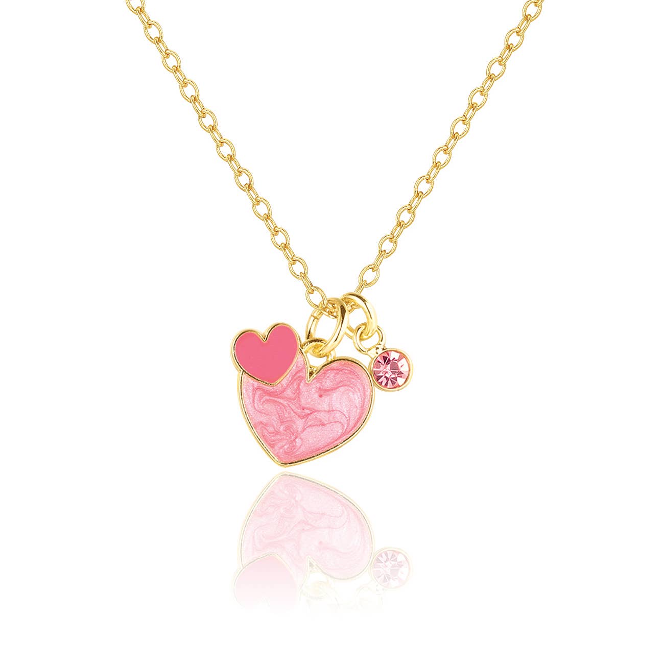 Hearts Necklace & Earring Gift Set