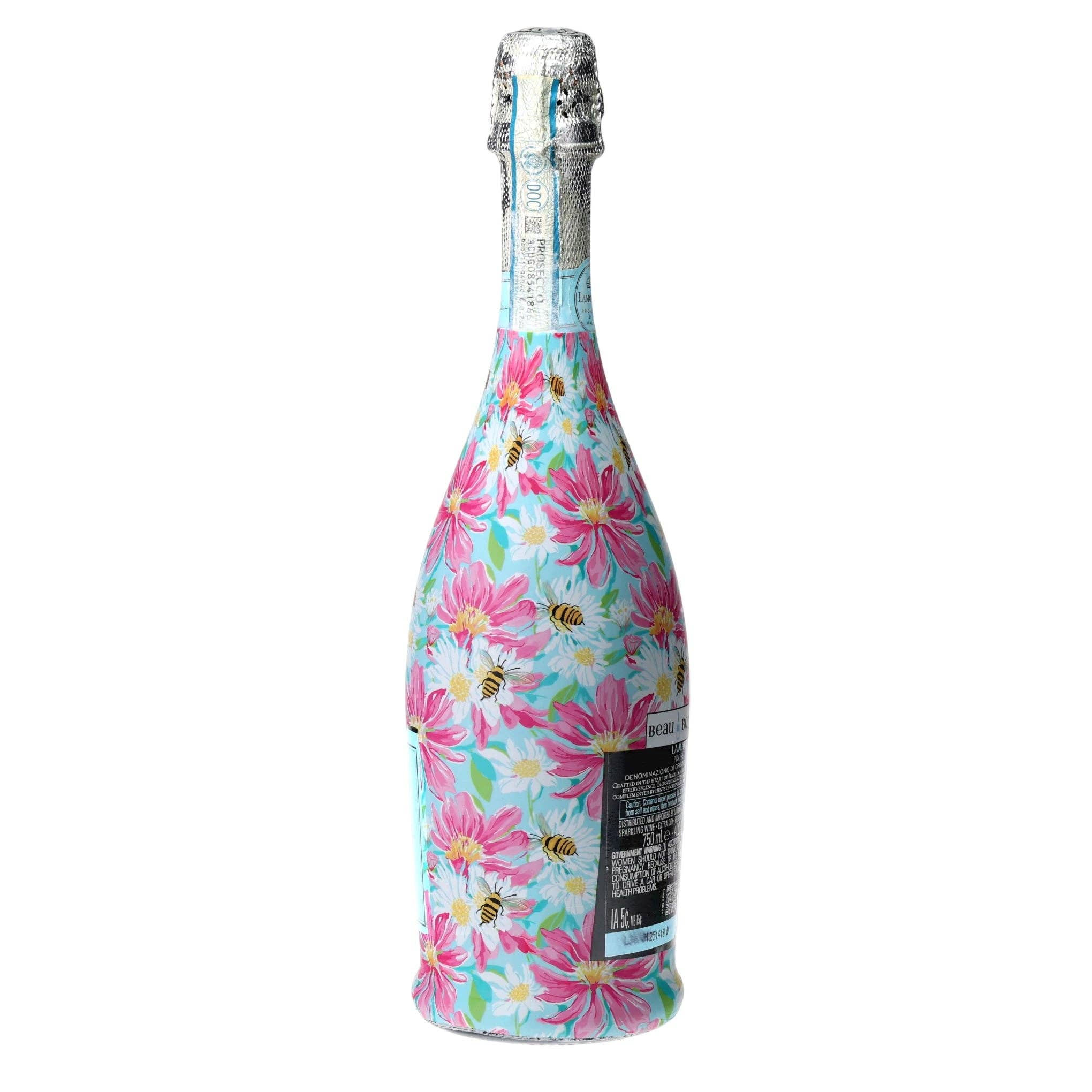 Busy Bee Garden Prosecco Bottle Wrap
