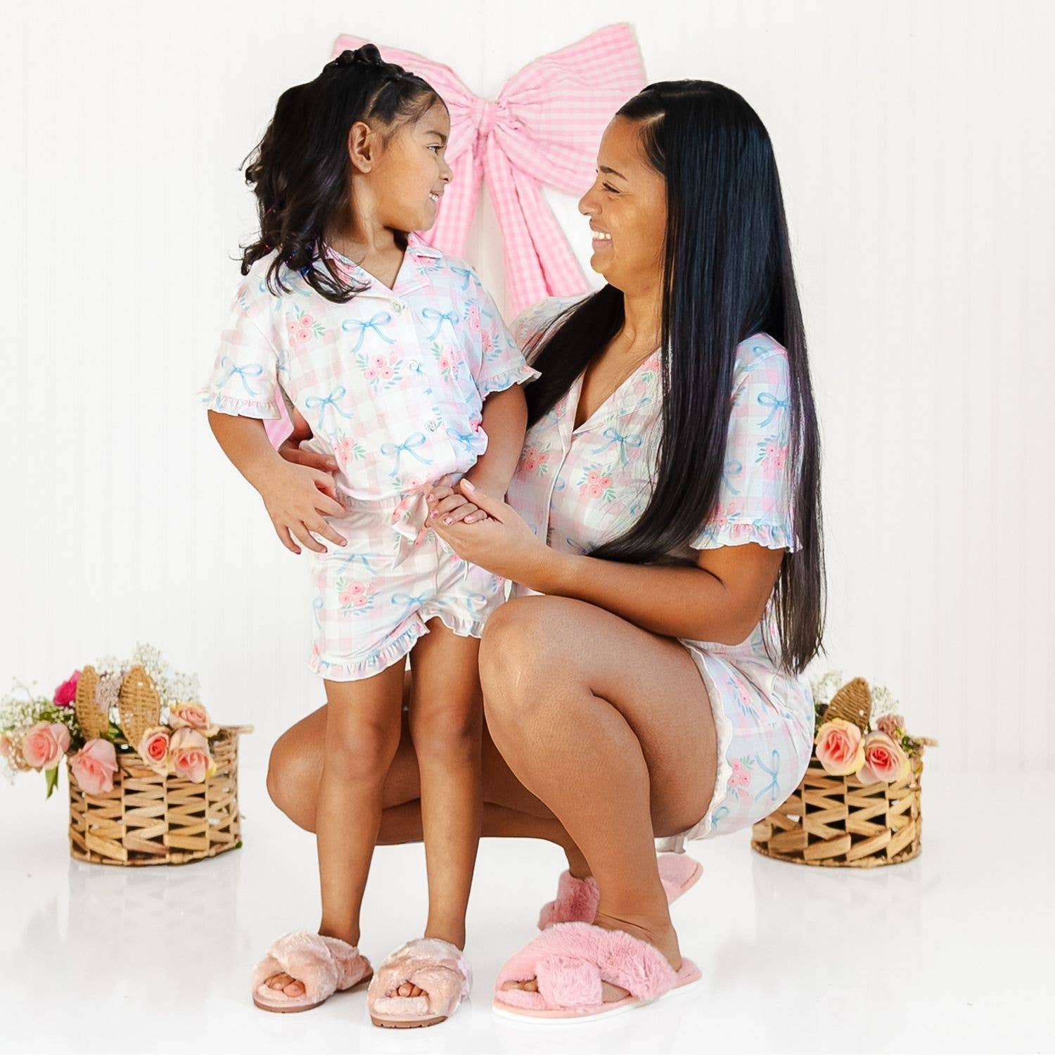 Gingham Trellis Lounge Set