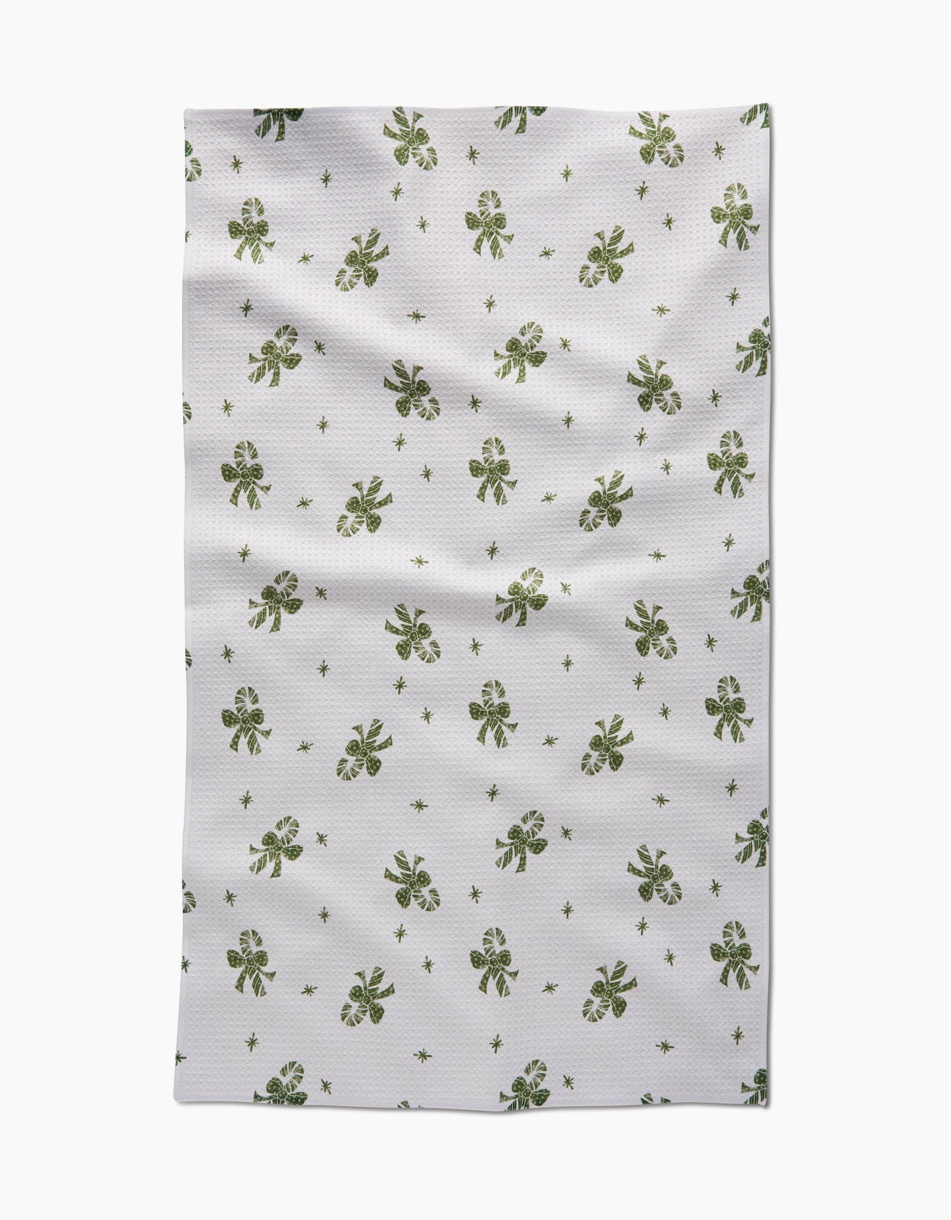 Candy Canes For You Tea Towel