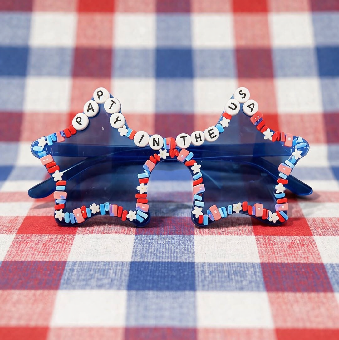 Patriotic Party Star Sunglasses