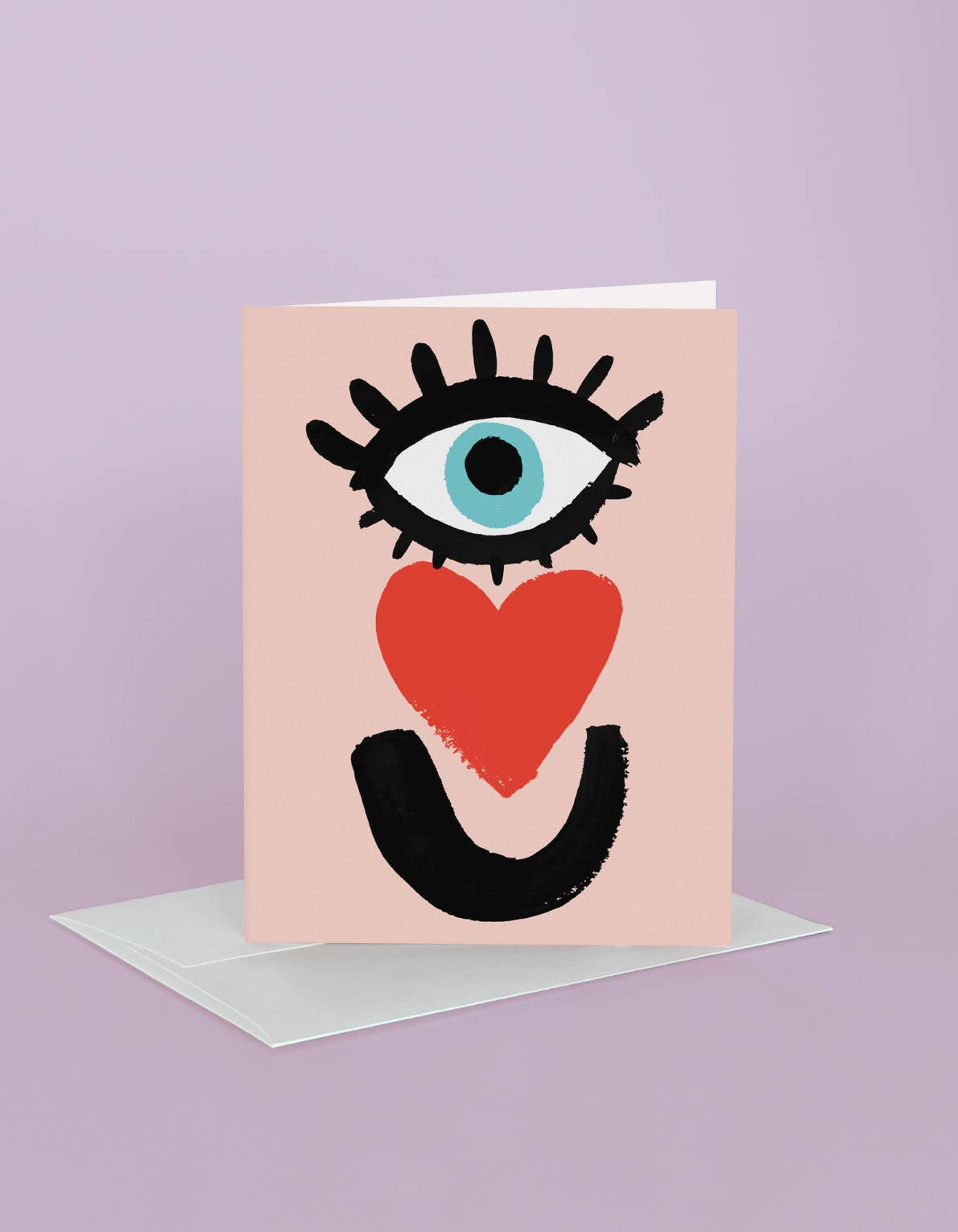 Eye Heart U Love & Friendship Greeting Card